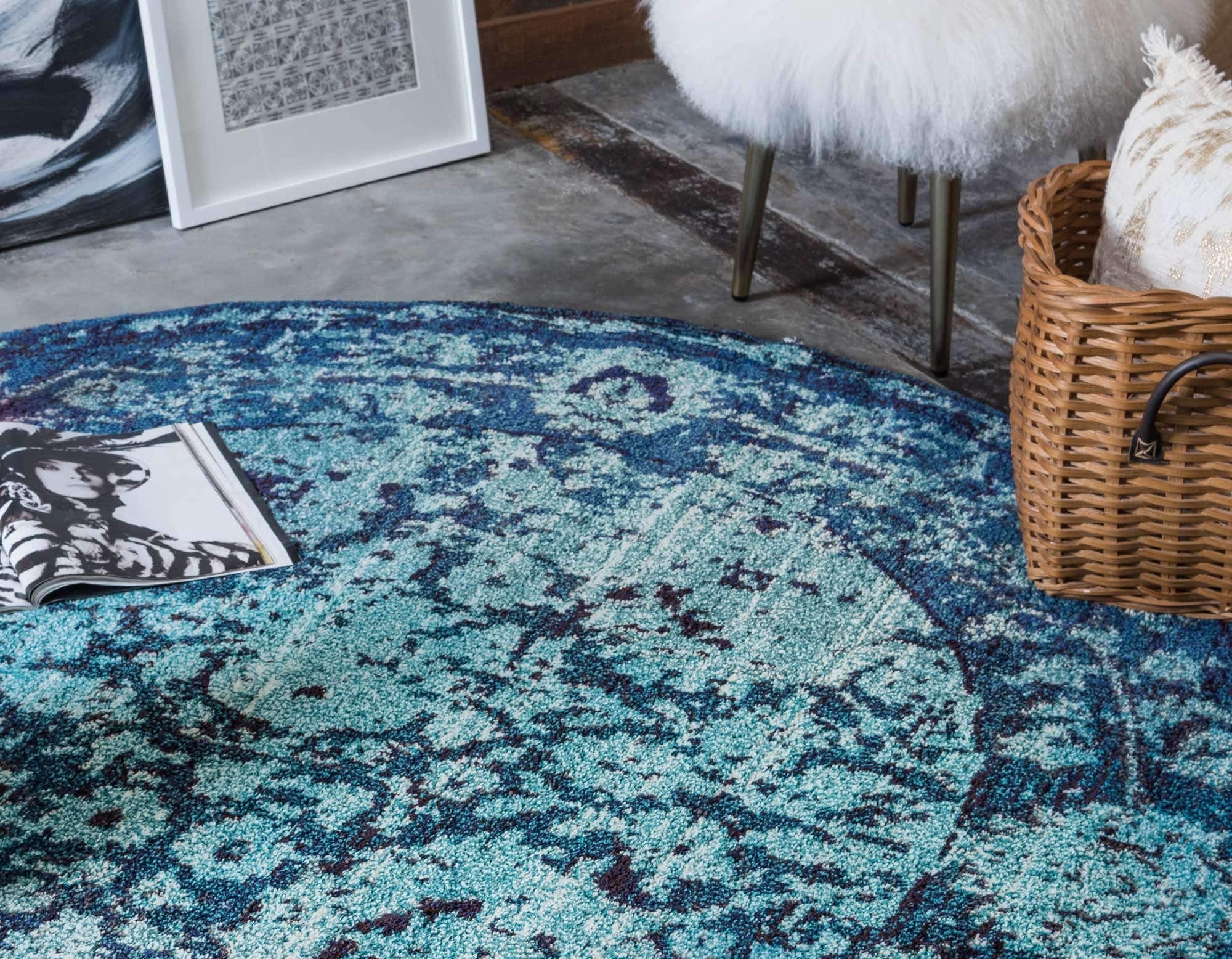 Vintage Botanical Traditional Runner Rug