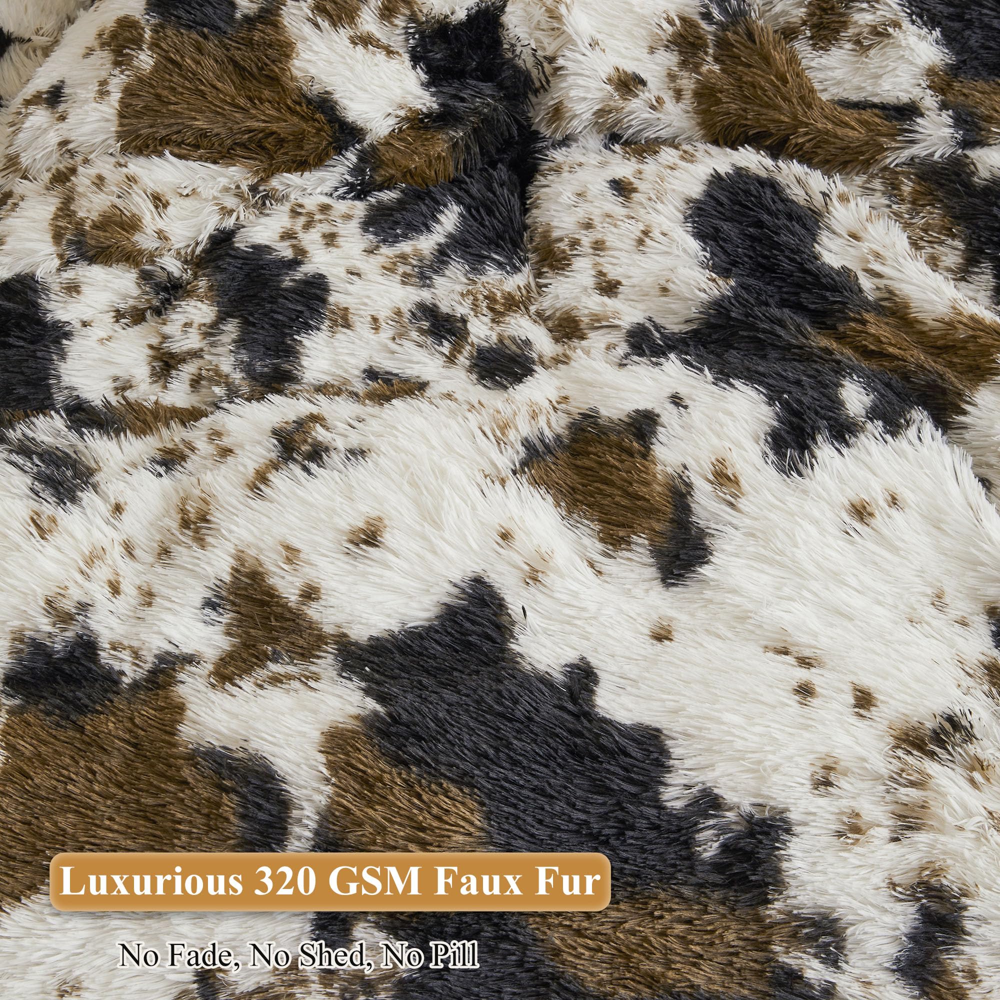 Faux Fur Leopard Print Bean Bag Chair Cover (No Filler), Fluffy Stuffed Animal Storage Cheetah Bean Bag Home Decor, Furry Fuzzy Big Beanbag Cover, Anti-Slip