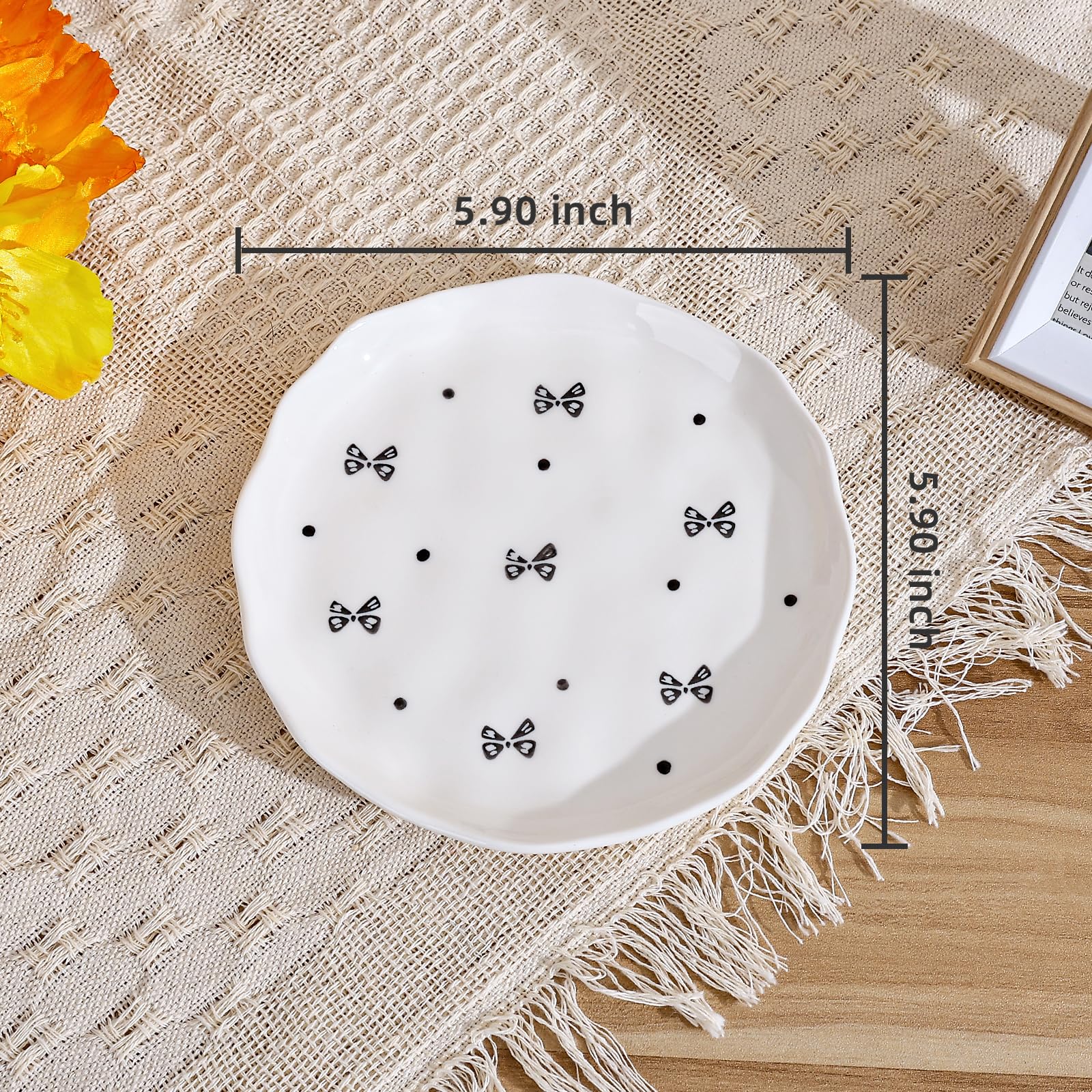 Ceramic Dessert Plates, Cute Creative Dinner Plates Design