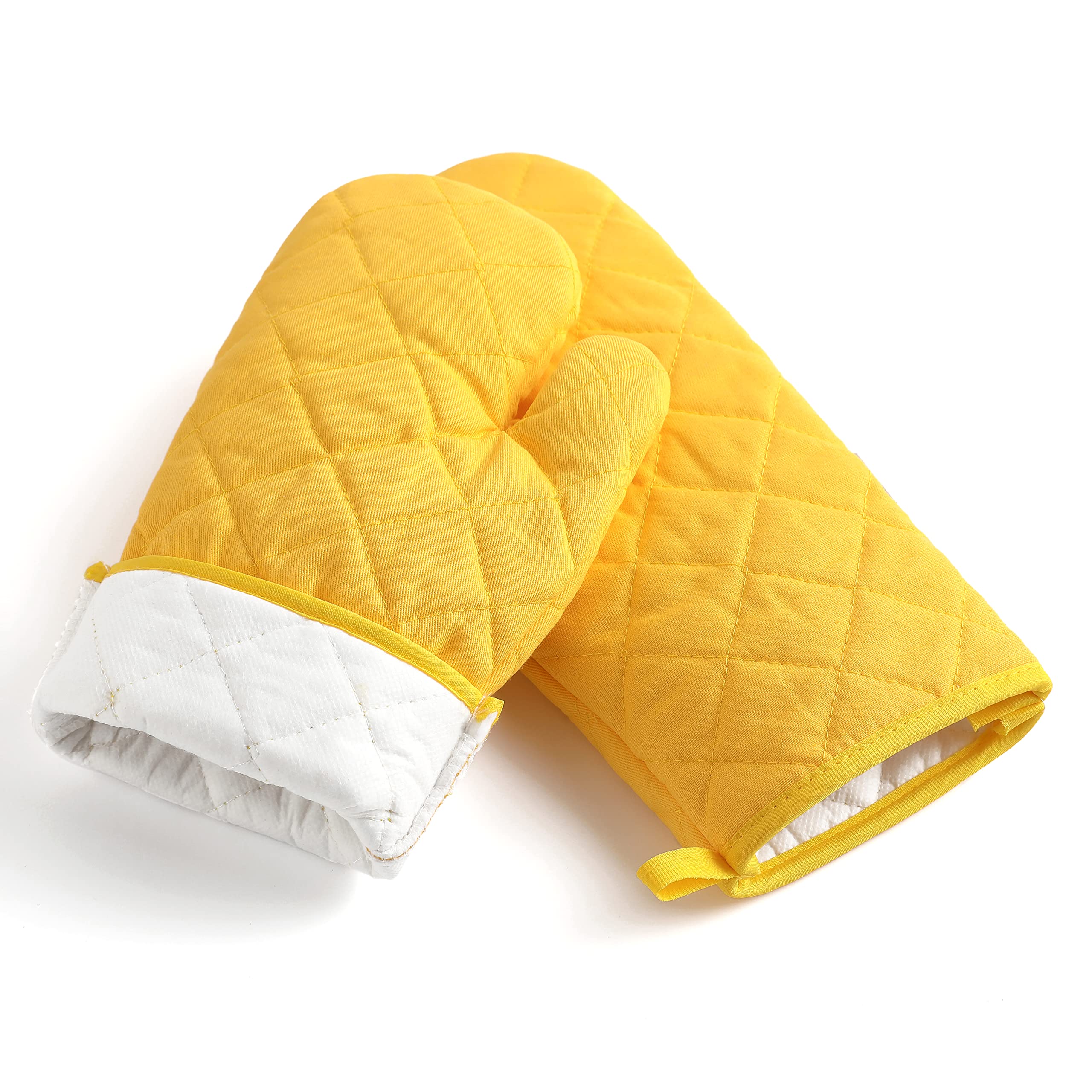 Oven Mitts and Pot Holders 4 pcs Set,High Heat Resistant 500 Degree Extra Thicken