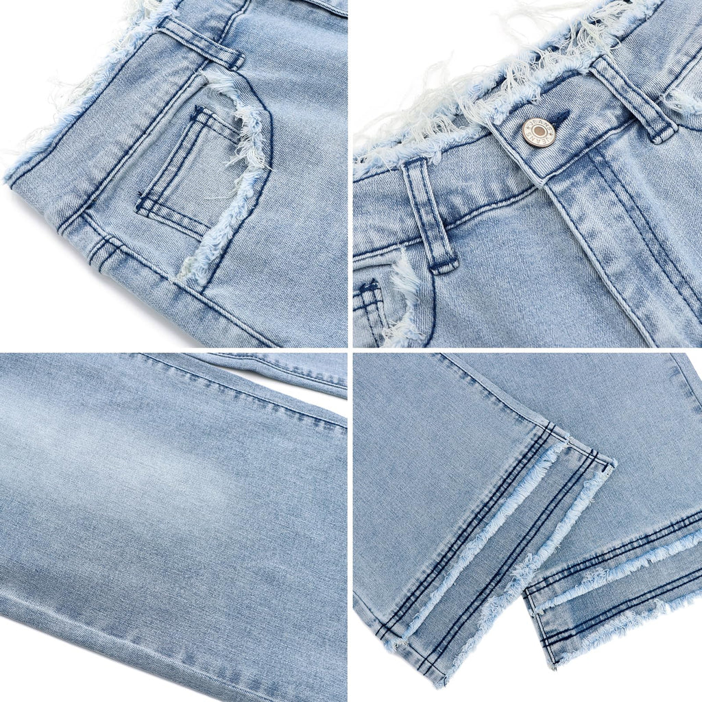 Y2K High-Waisted Baggy Jeans â€?Stretch Wide-Leg Denim