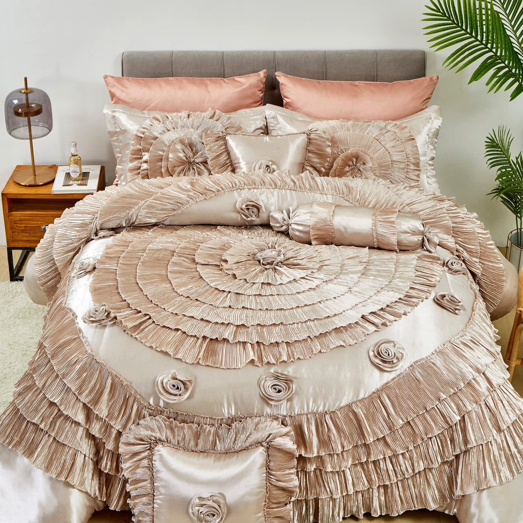 Floral Luxurious Comforter Set