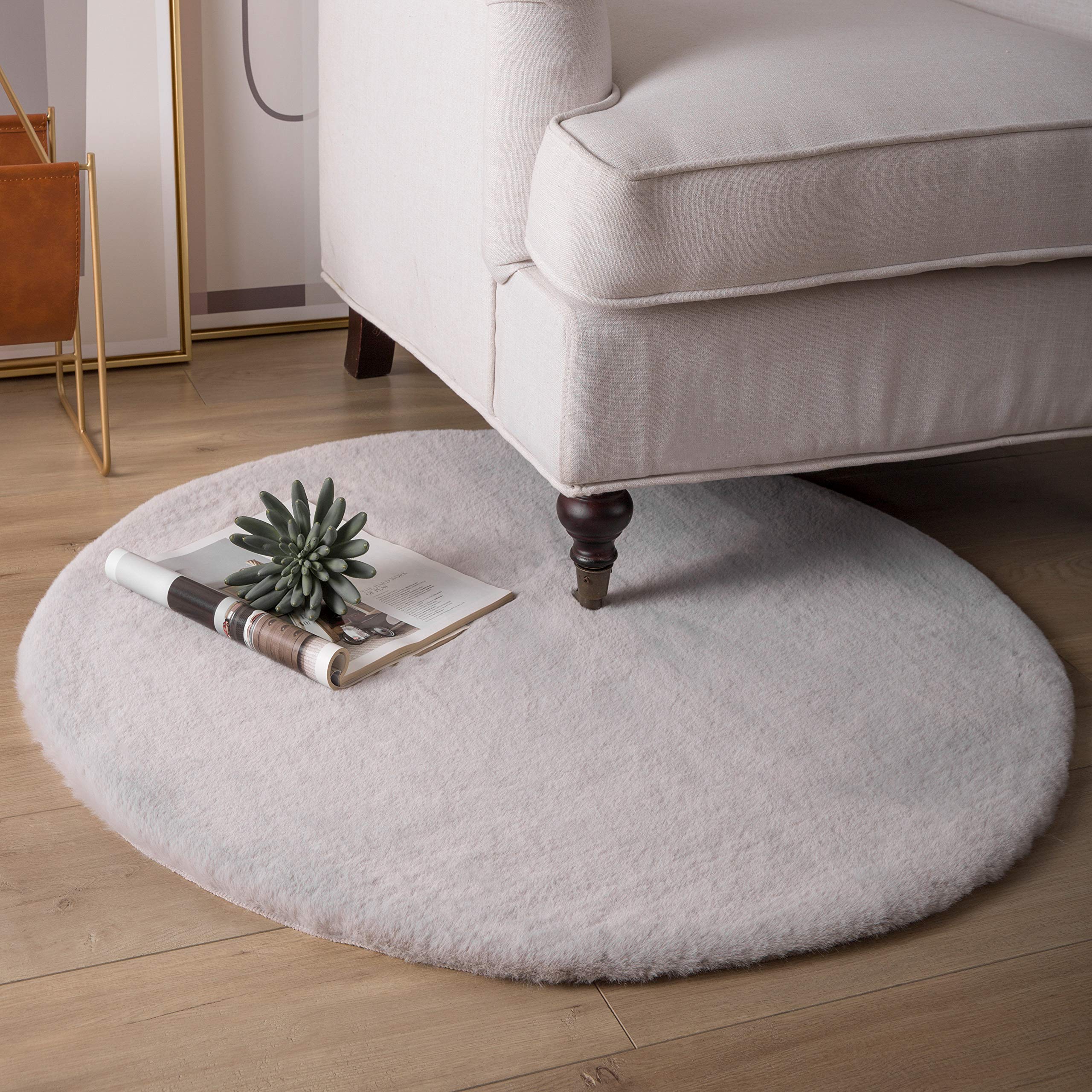 Ultra Soft Faux Area Rug