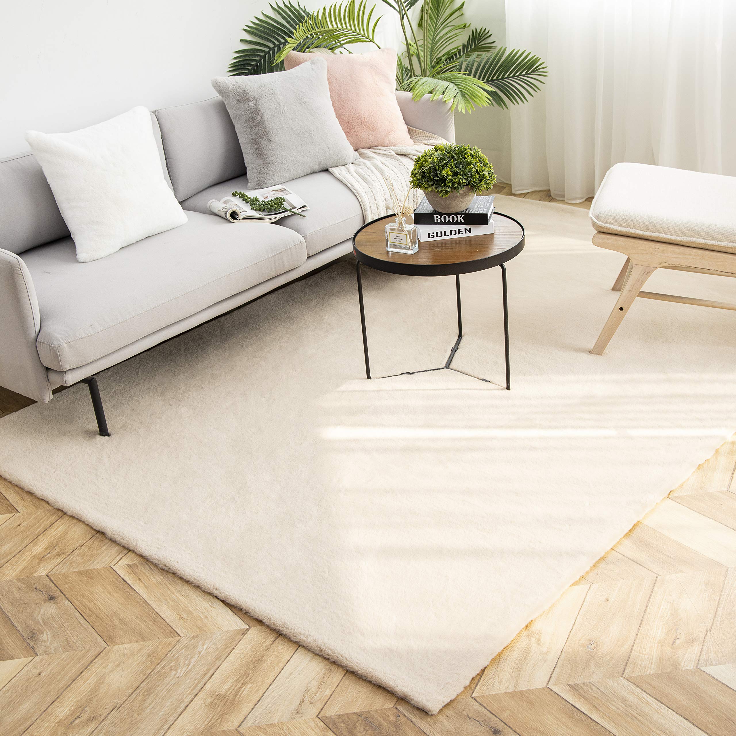 Ultra Soft Faux Area Rug