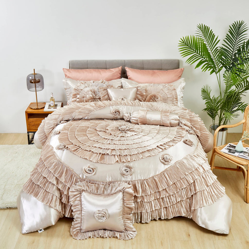 Floral Luxurious Comforter Set