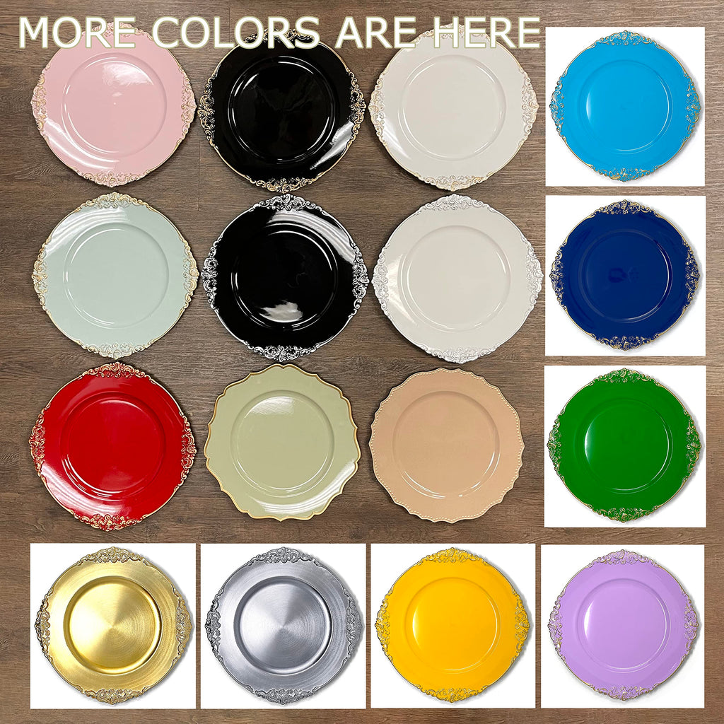 Heavy Quality Round Charger Plates