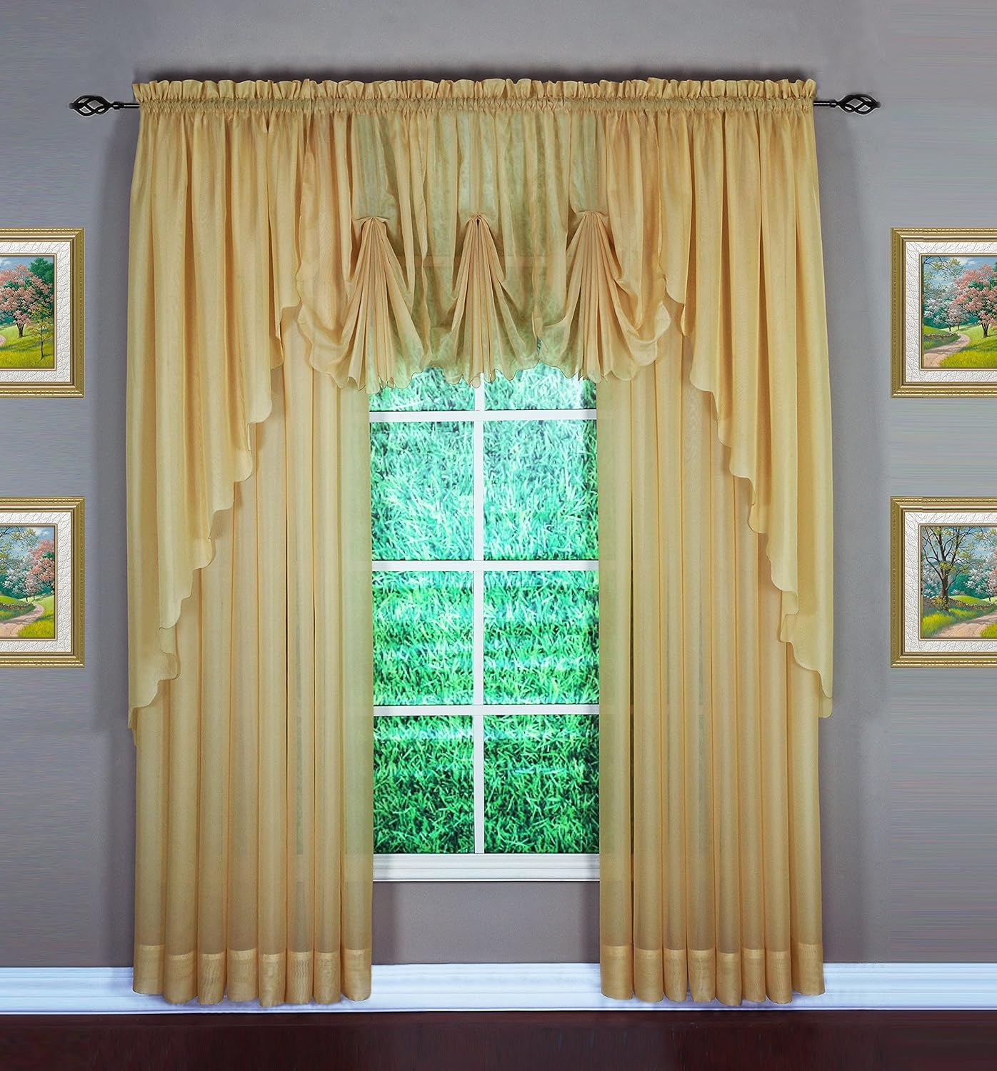 Voile Sheer Panel