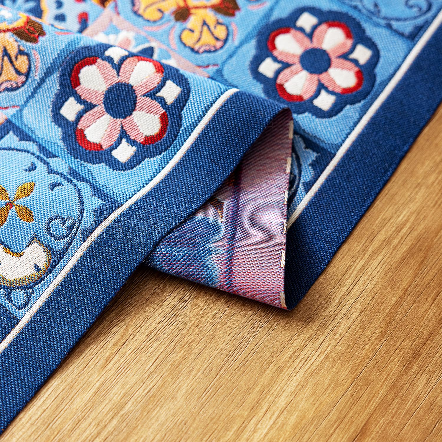 Retro-Luxury Tassels Table Runner Series for Kitchen Dining Table