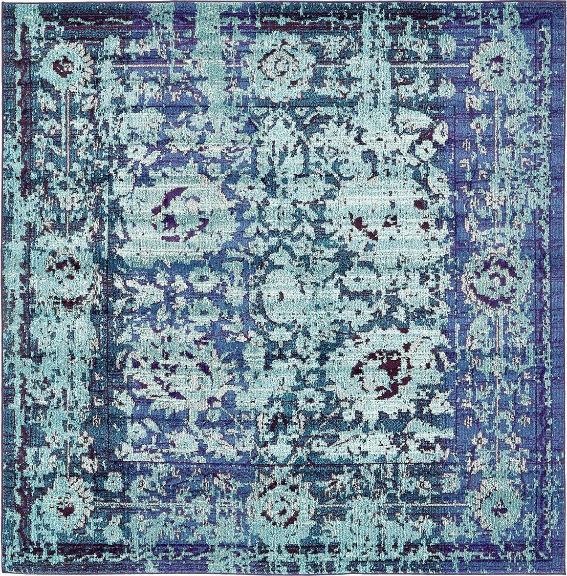 Vintage Botanical Traditional Runner Rug
