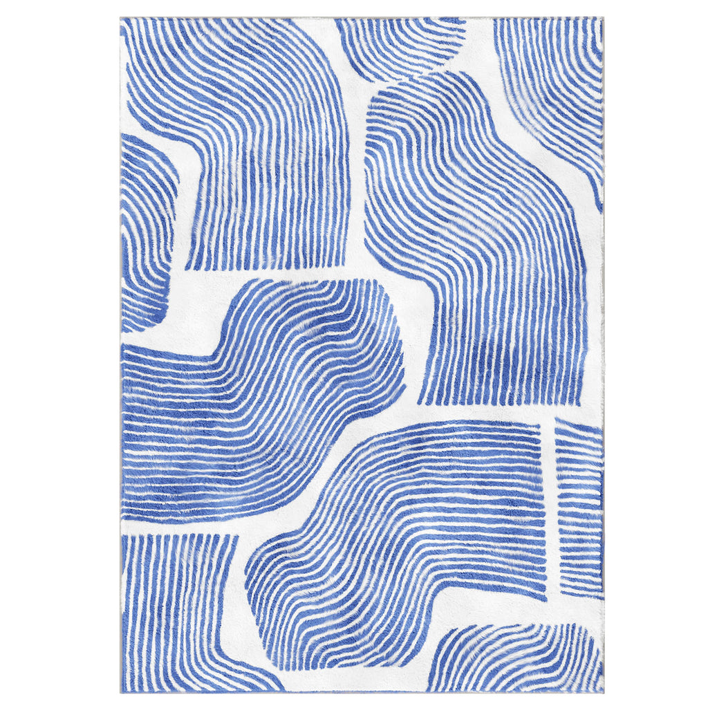 Zen Garden Area Rug - Ultra Soft Area Rug, Non Slip, Stain Resistant Living Room Rug, Washable Area Rugs for Living Room, Rugs for Bedroom