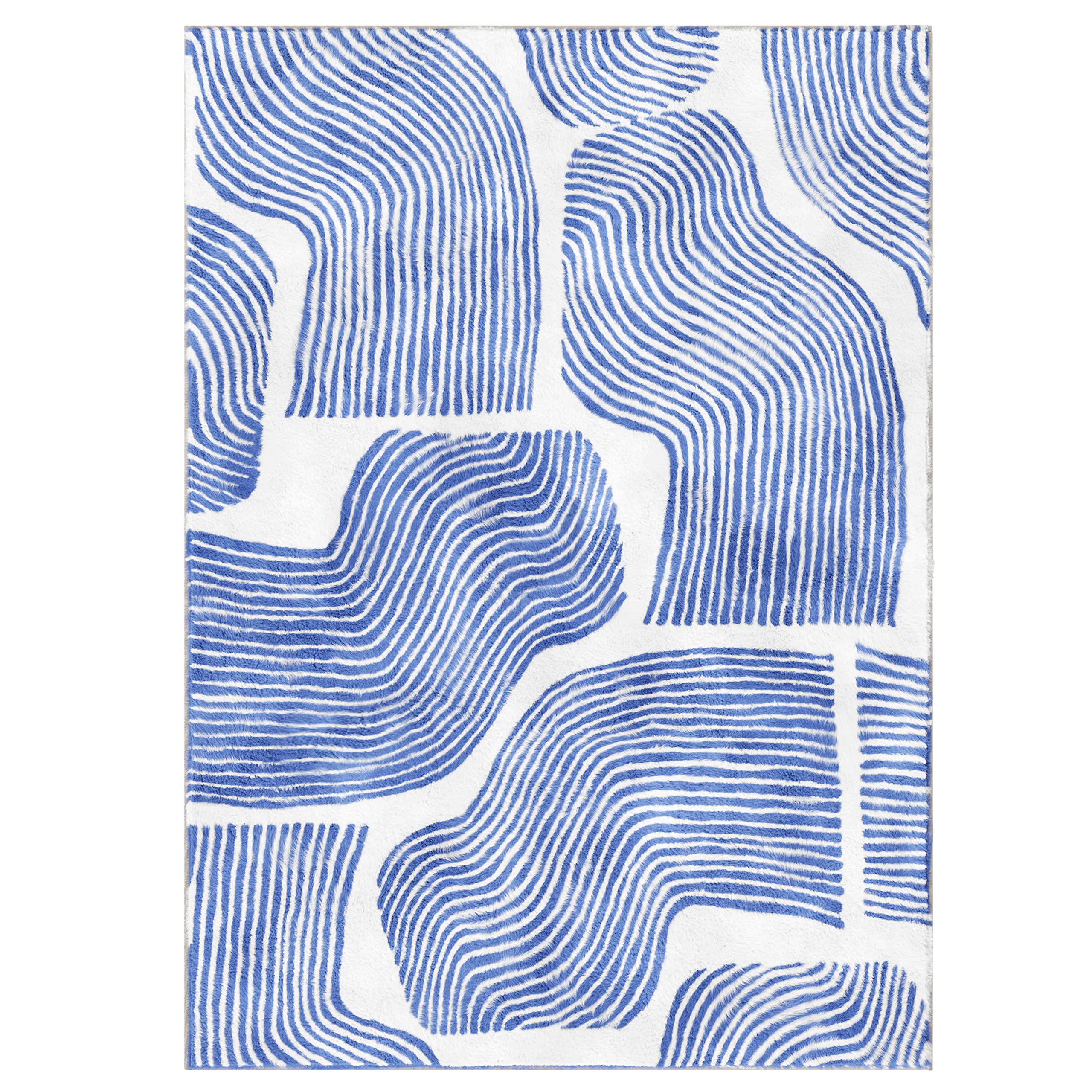 Zen Garden Area Rug - Ultra Soft Area Rug, Non Slip, Stain Resistant Living Room Rug, Washable Area Rugs for Living Room, Rugs for Bedroom