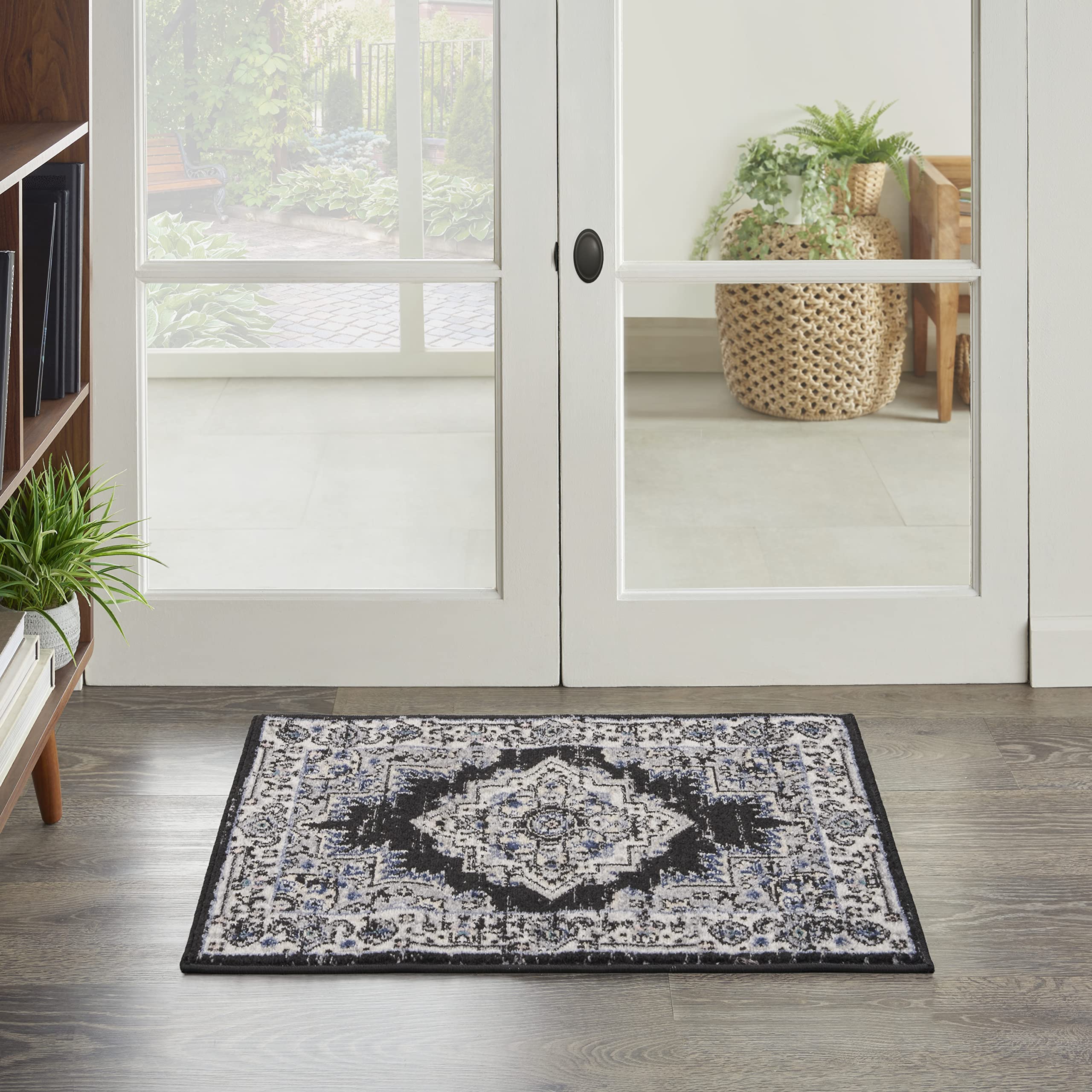 Traditional Boho Area Rug - Easy Cleaning, Non Shedding, Bed Room, Living Room, Hallway