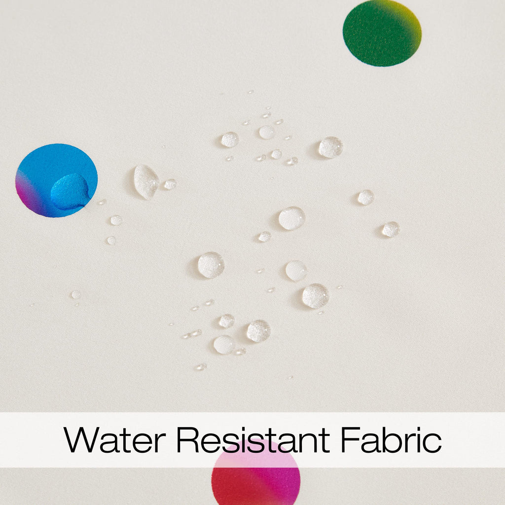 Fabric Shower Curtains with 12 Hooks for Bathroom Metallic Polka Dot Curtains Waterproof Shower Curtains with Grommet for Washable Shower Curtain Sets