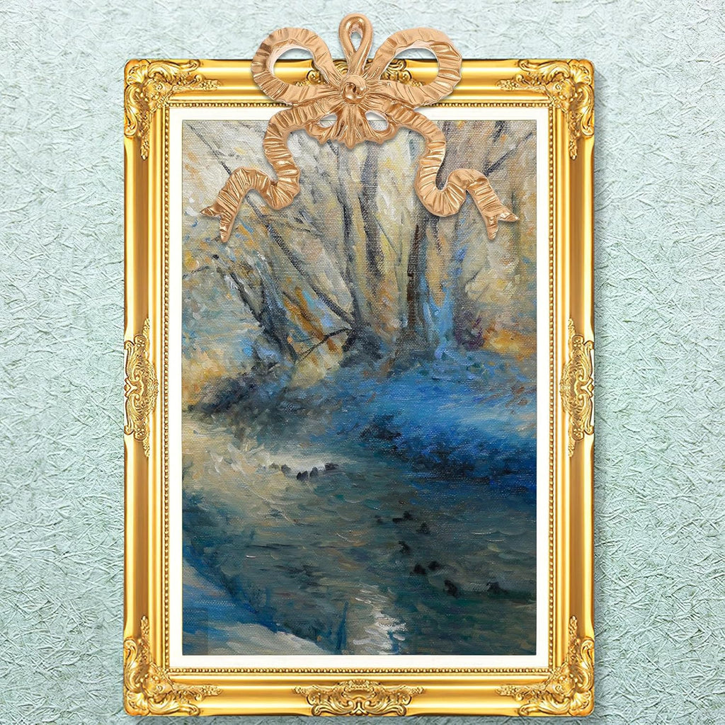 Bowknot Decoration Wall Hanging Resin Bow-knot Wall Art Pendant Photo Frame Bowknot Ornament for Furniture Wall Decor Bedroom