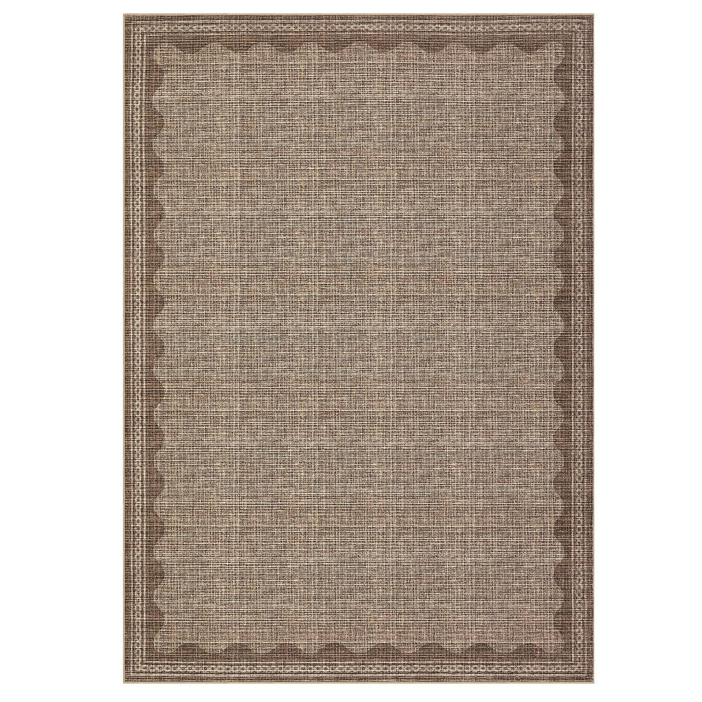 Scalloped Rug Soft Carpet