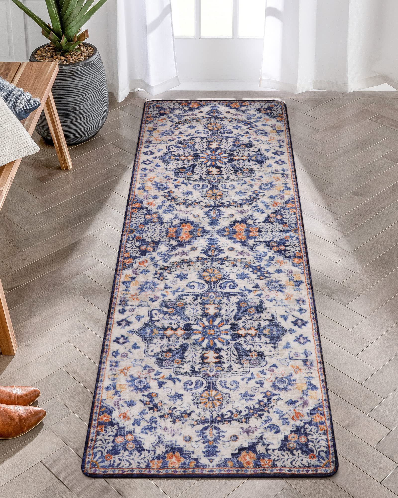 Floral Bohemian Medallion Area Rugs