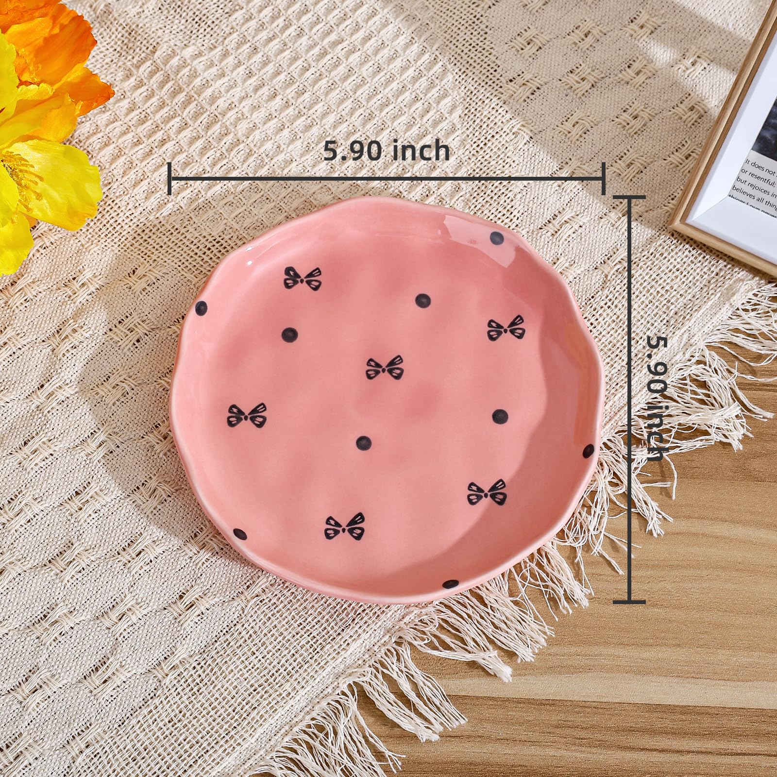 Ceramic Dessert Plates, Cute Creative Dinner Plates Design