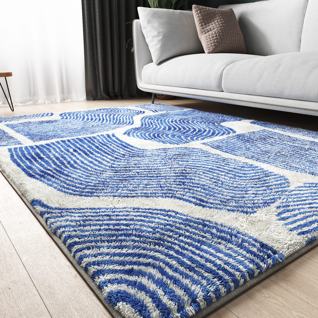 Zen Garden Area Rug - Ultra Soft Area Rug, Non Slip, Stain Resistant Living Room Rug, Washable Area Rugs for Living Room, Rugs for Bedroom