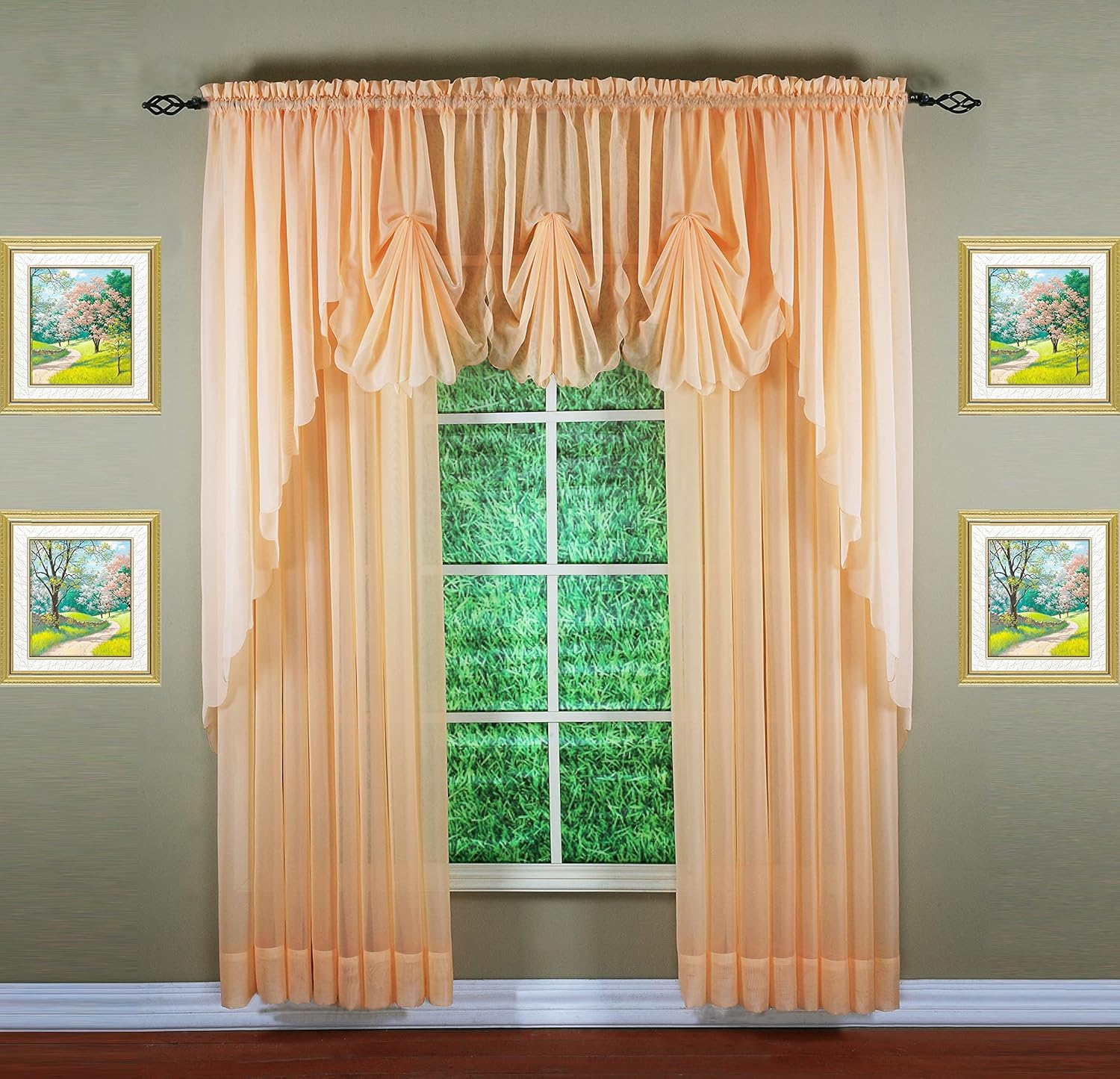 Voile Sheer Panel