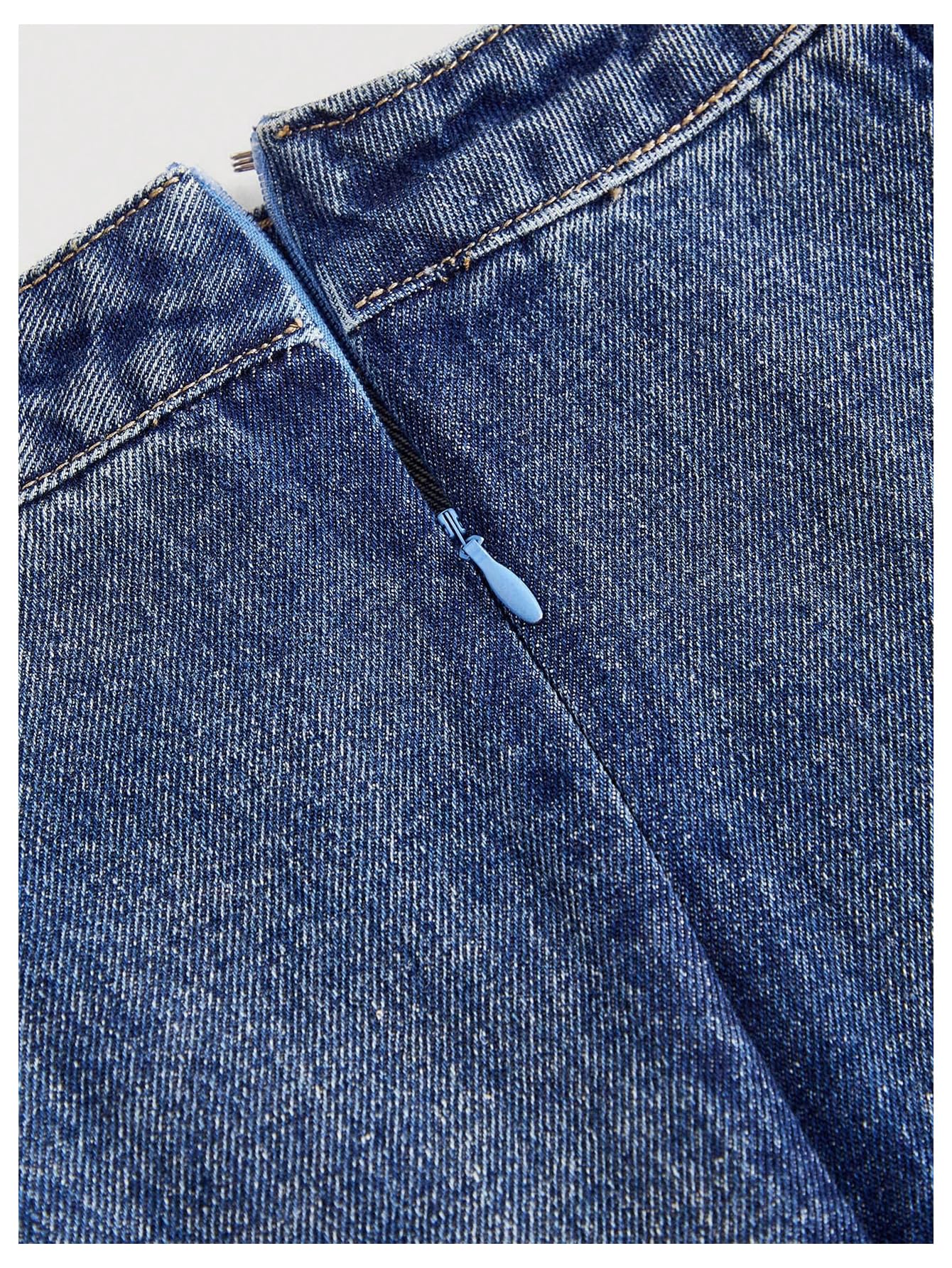 Women's High Waisted Big Bow Wrap Front Mini Bodycon Denim Skirts