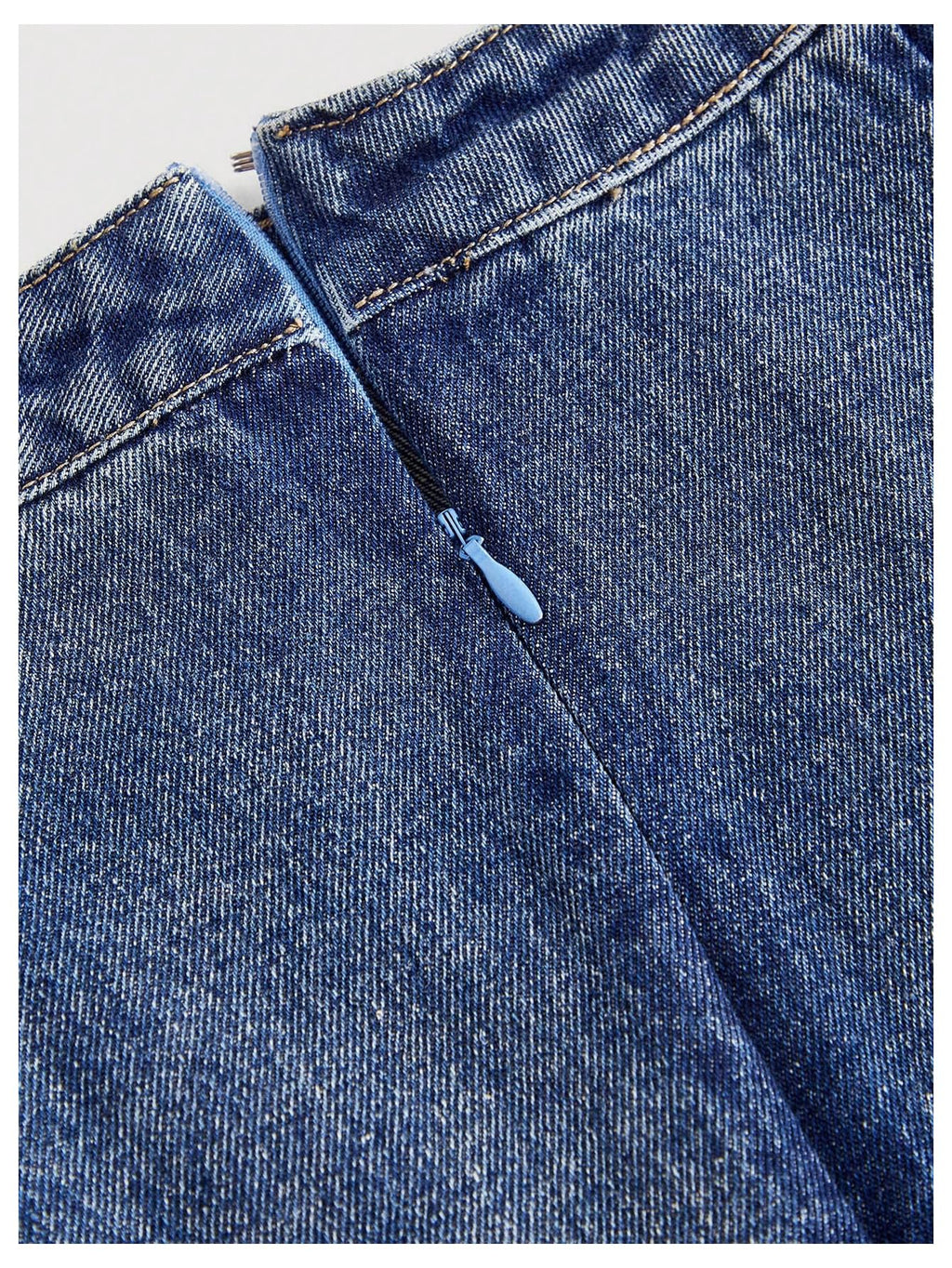 Women's High Waisted Big Bow Wrap Front Mini Bodycon Denim Skirts