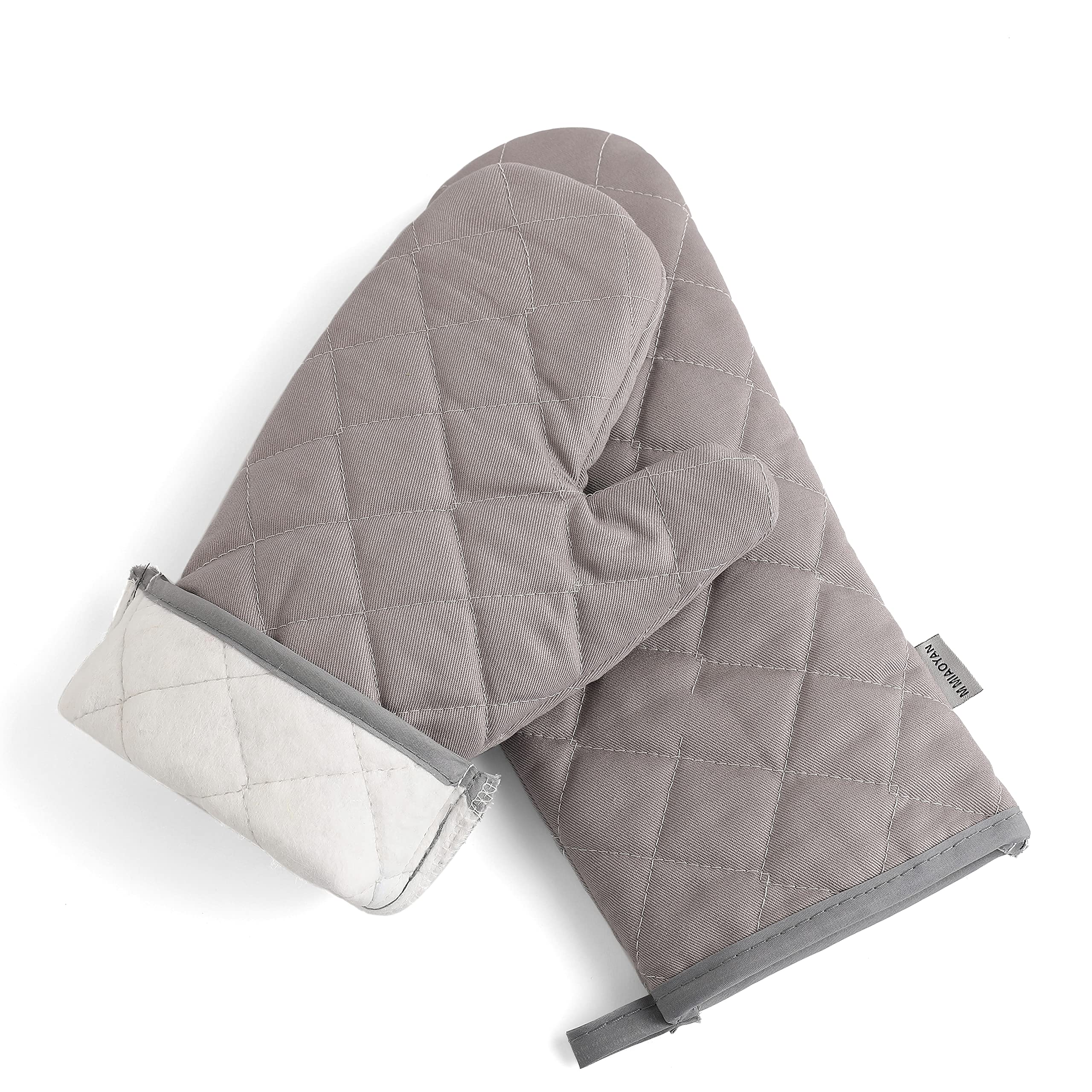 Oven Mitts and Pot Holders 4 pcs Set,High Heat Resistant 500 Degree Extra Thicken