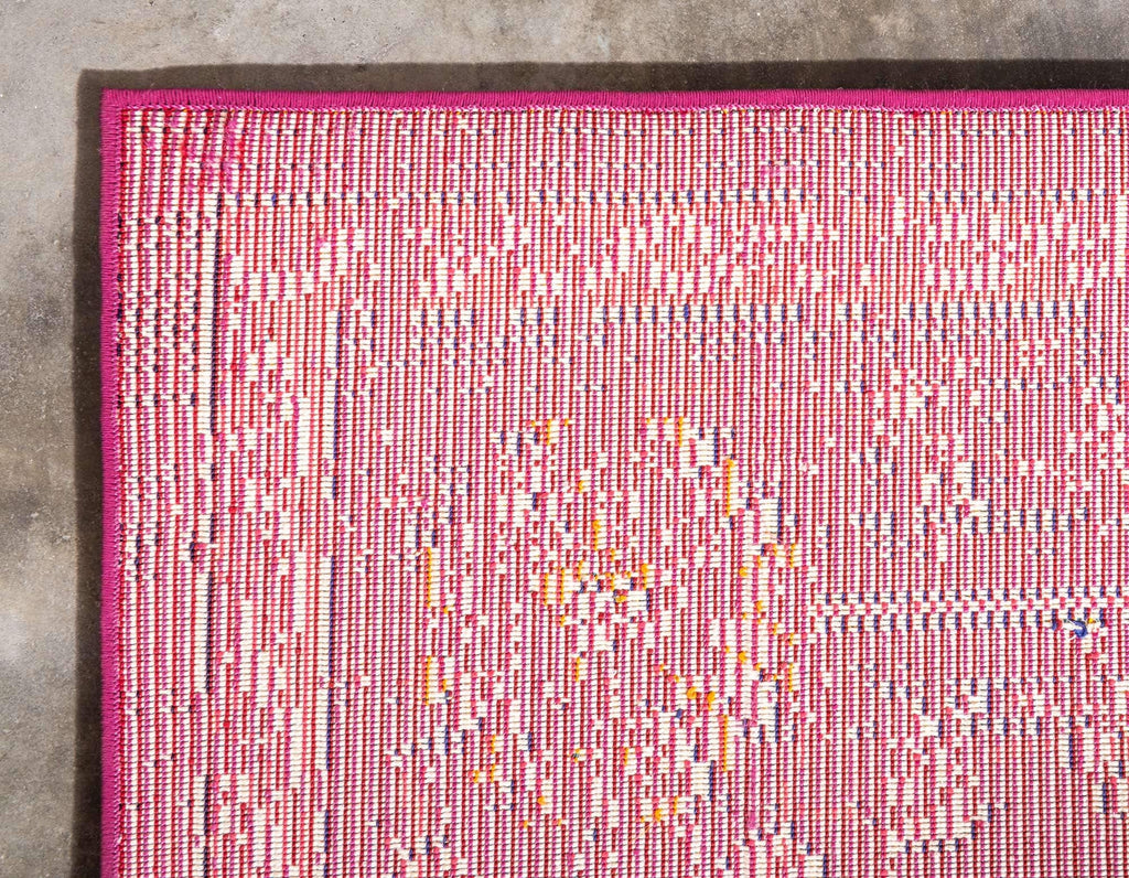 Vintage Botanical Traditional Runner Rug