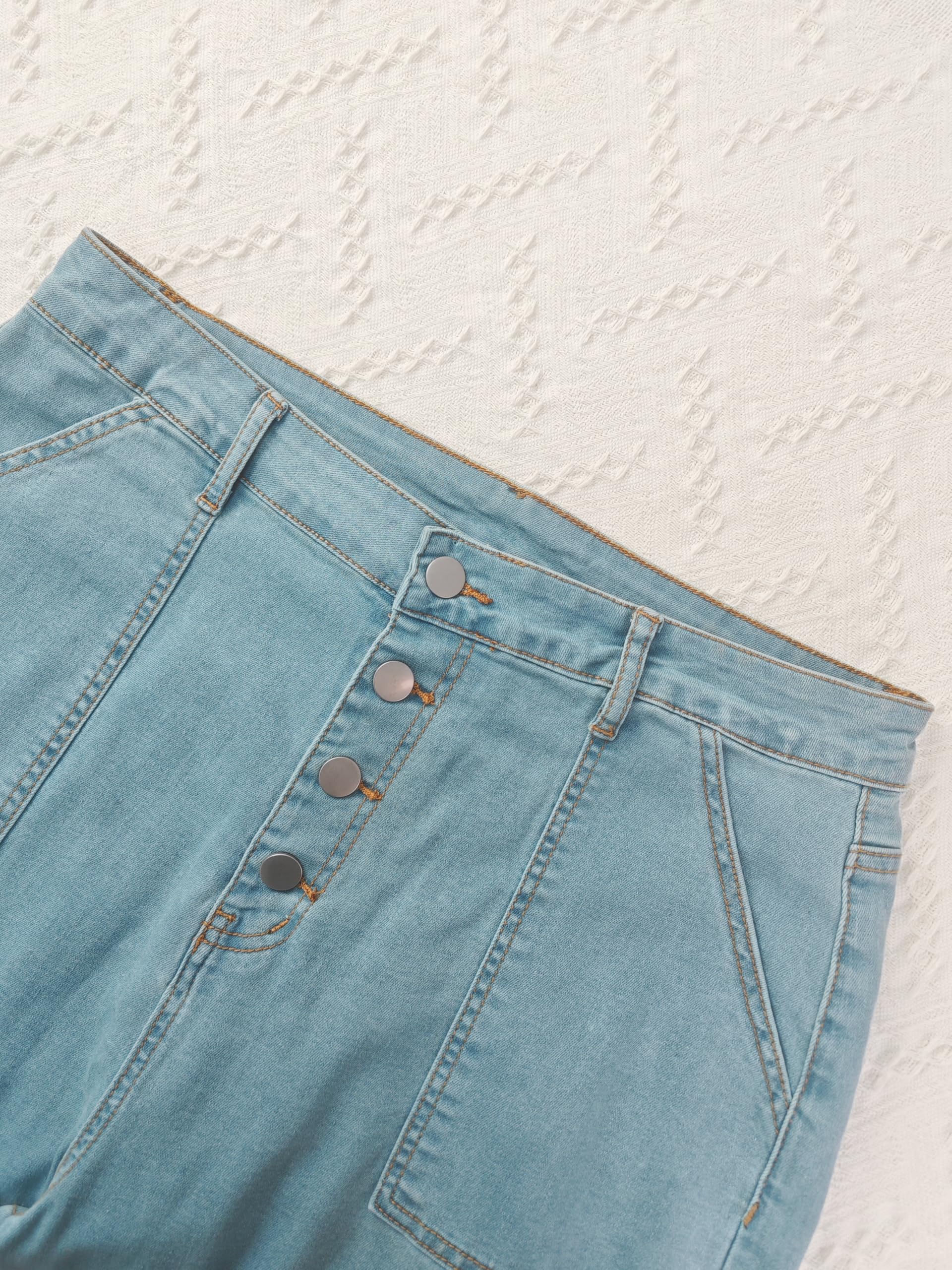 Casual Plus Size Jeans for Women