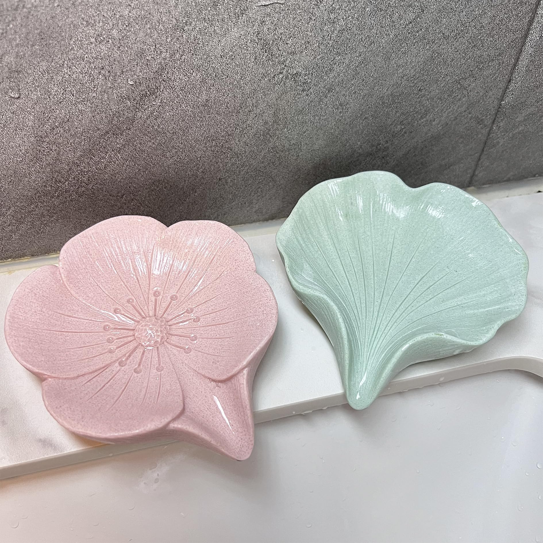 Soap Dish Soap Holder Self-Draining Soap Dish
