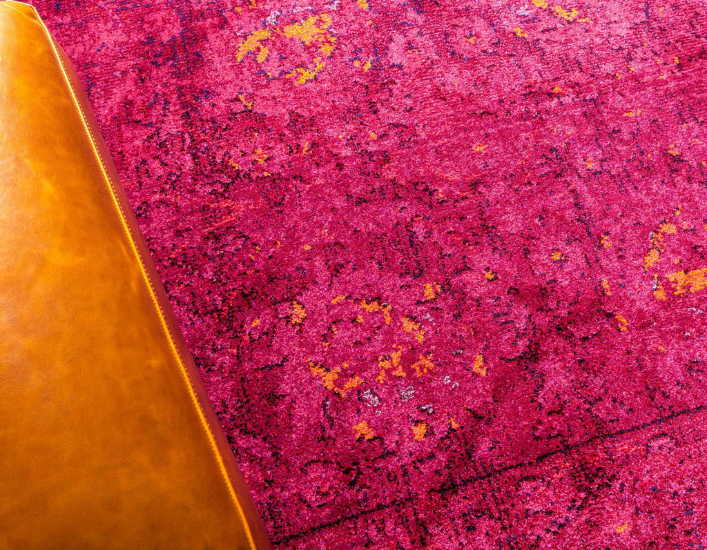 Vintage Botanical Traditional Runner Rug