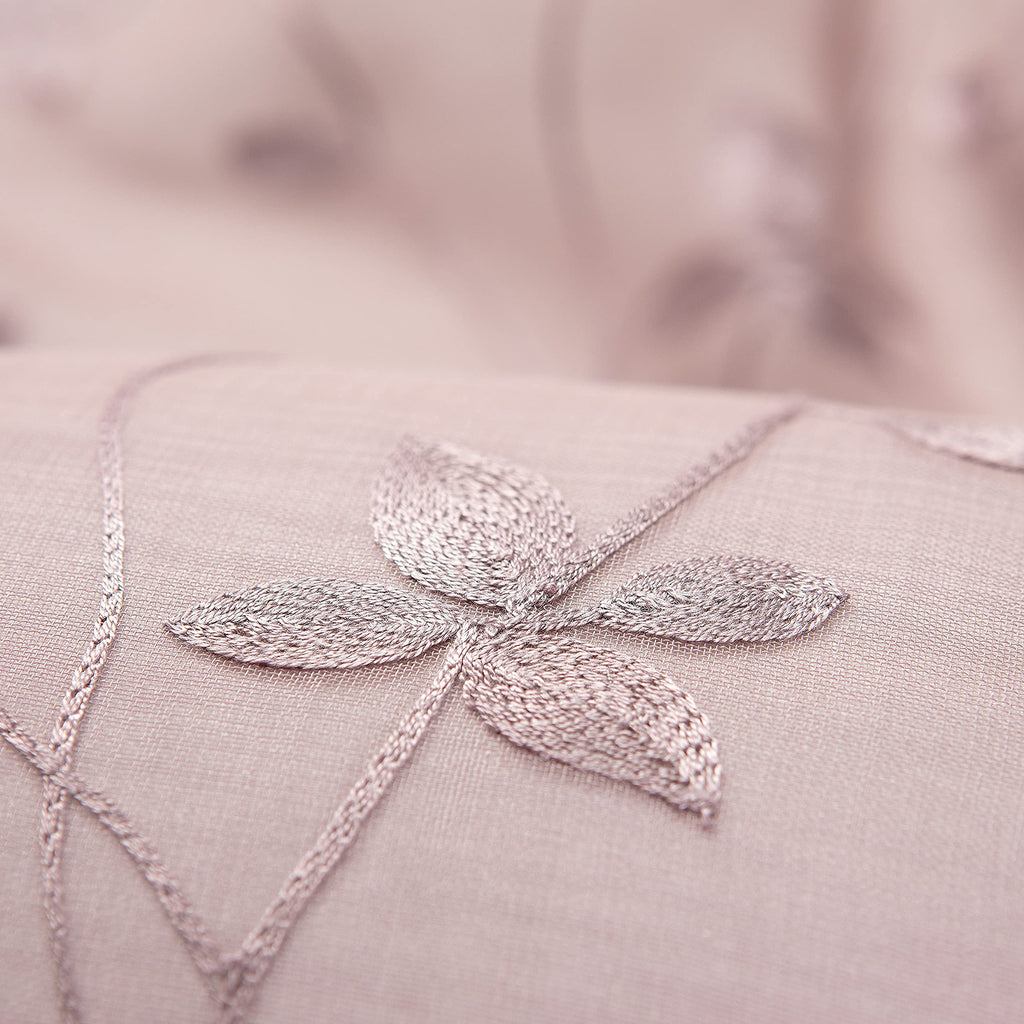 Embroidered Vine Curtains - Sheer Curtains