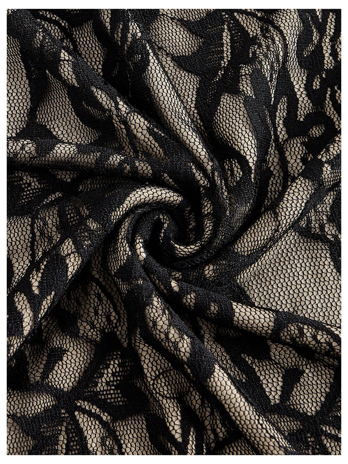 Women's Coquette Floral Lace Skirt Set 2 Piece Sleeveless Top and Bodycon Fishtail Skirt