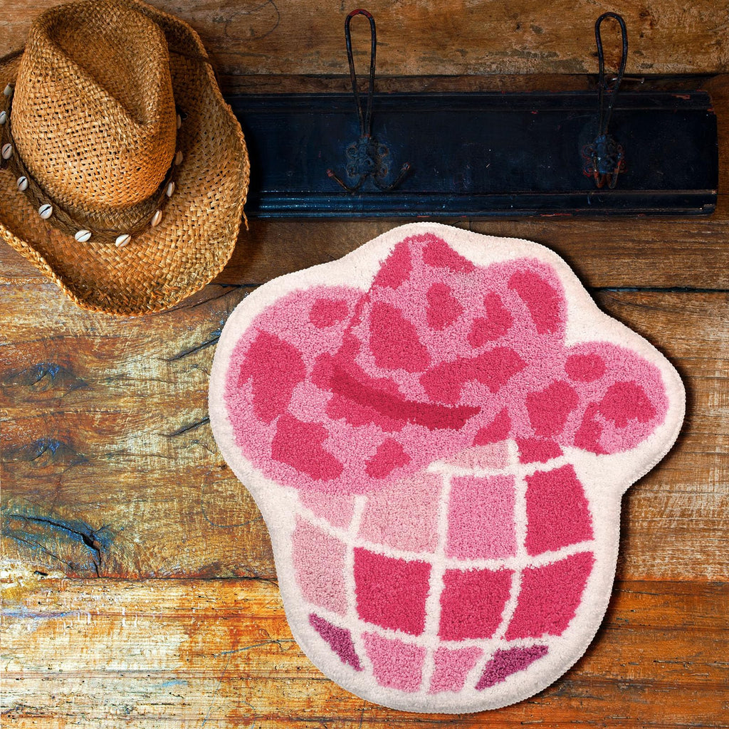 Flower Shower Mat Summer Bathroom Rug Flower Shape Shower Mat Door Cute Bath Summer Bathroom Decoratio Non Slip Washable Bath Rug