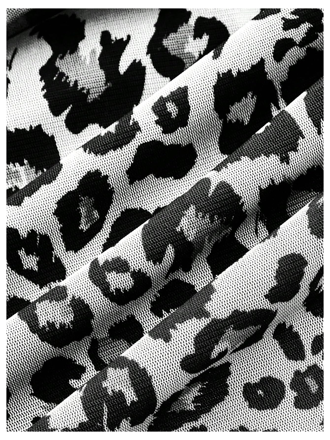 Women's Y2k Leopard Print Halter Dress Mesh Layered Ruffle Hem Animal Cheetah Dresses