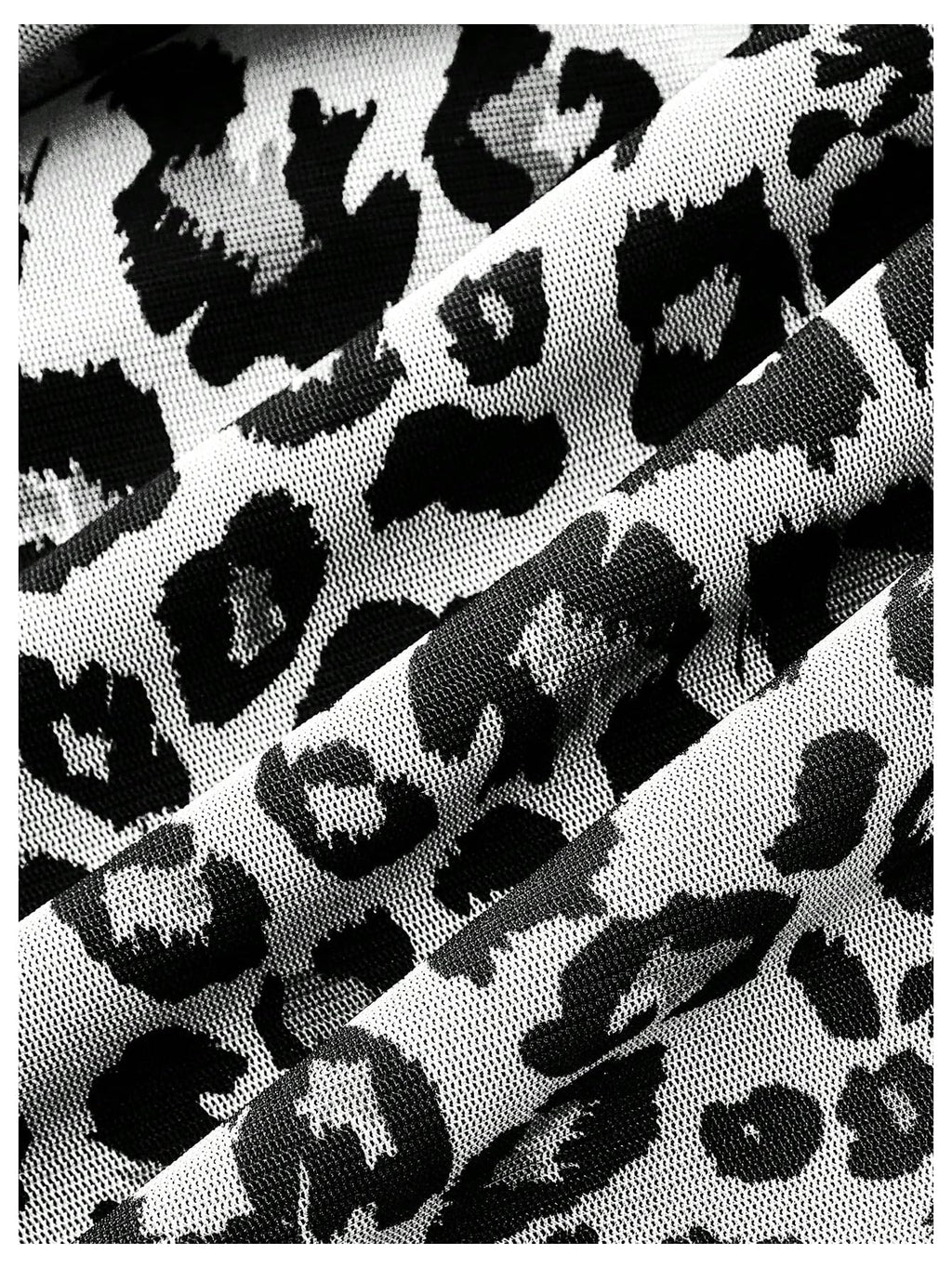 Women's Y2k Leopard Print Halter Dress Mesh Layered Ruffle Hem Animal Cheetah Dresses