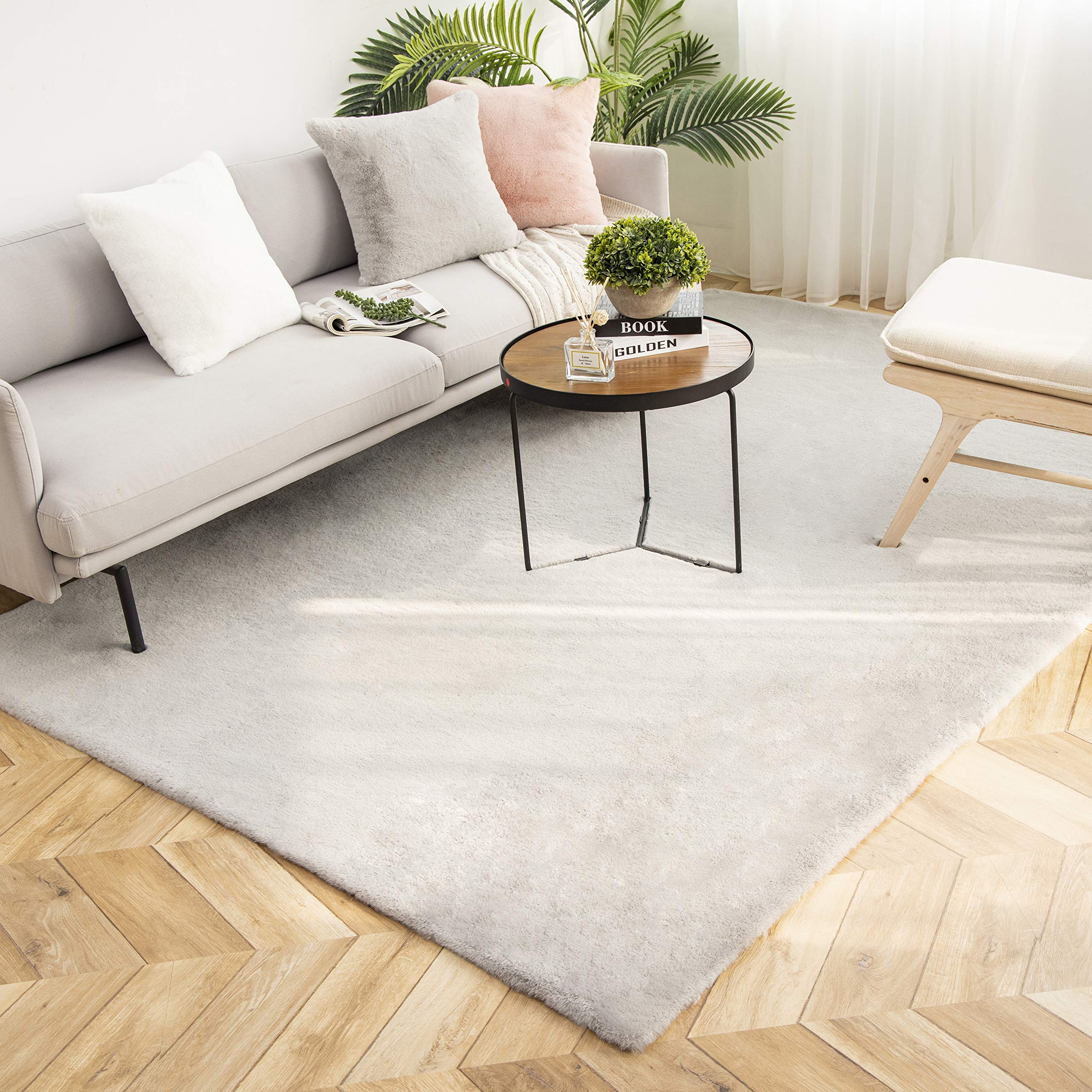 Ultra Soft Faux Area Rug