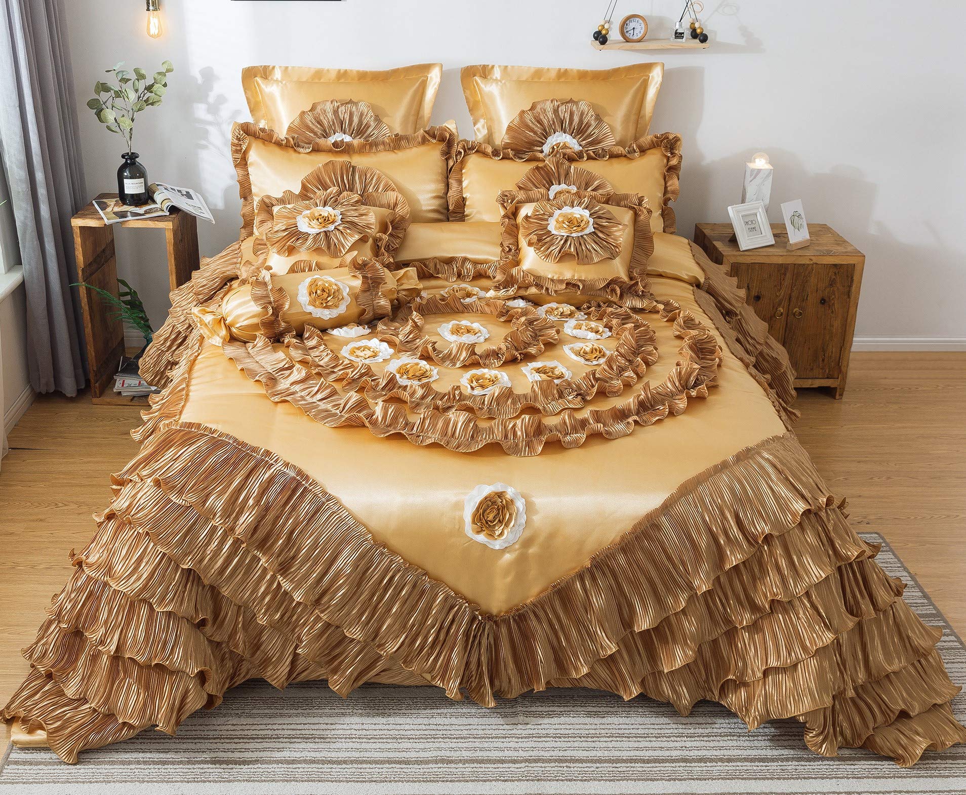 Floral Luxurious Comforter Set