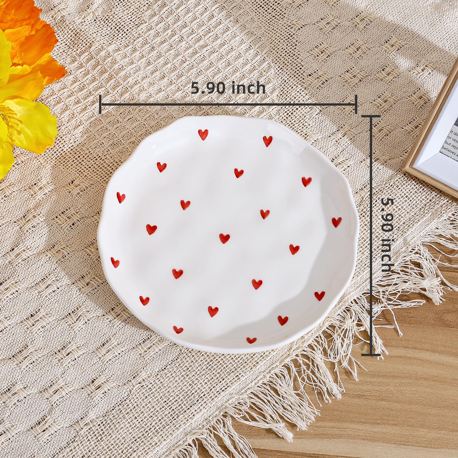 Ceramic Dessert Plates, Cute Creative Dinner Plates Design