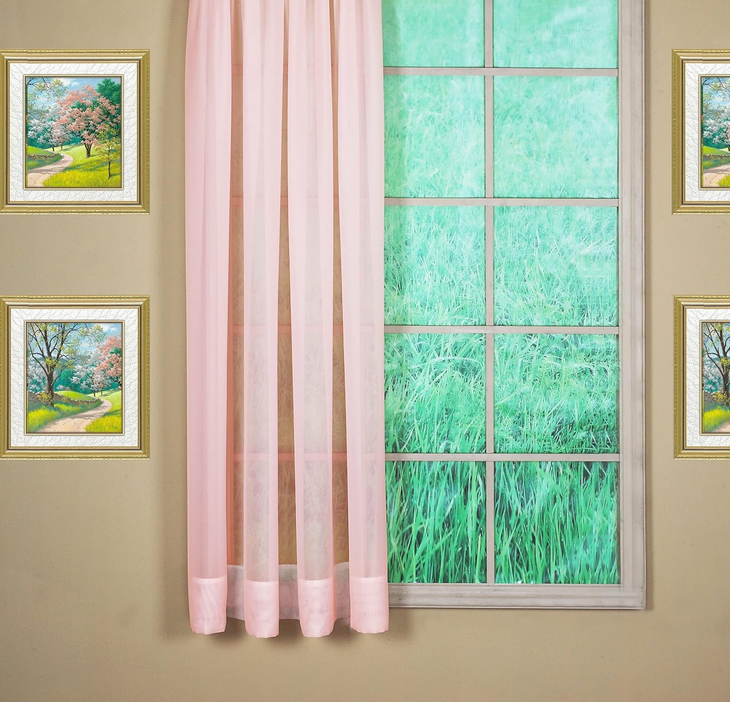 Voile Sheer Panel