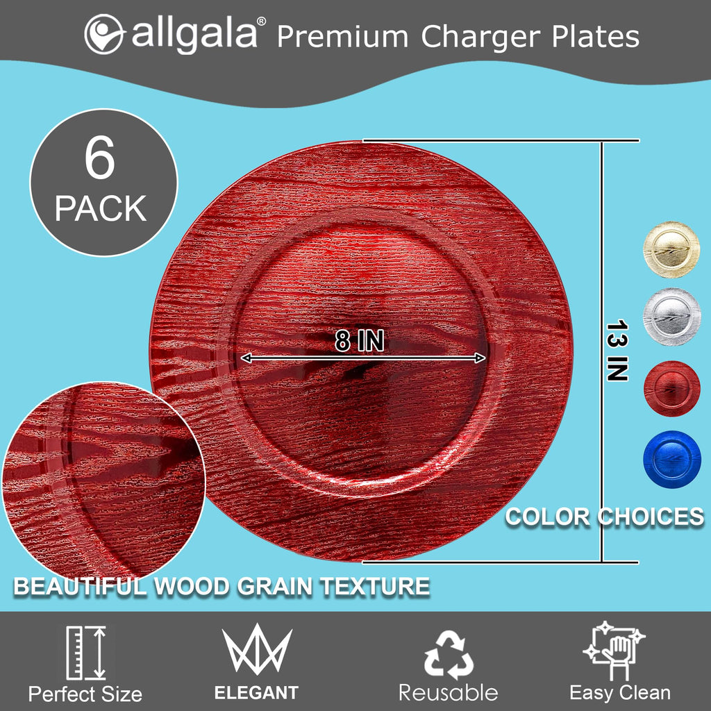 Heavy Quality Round Charger Plates