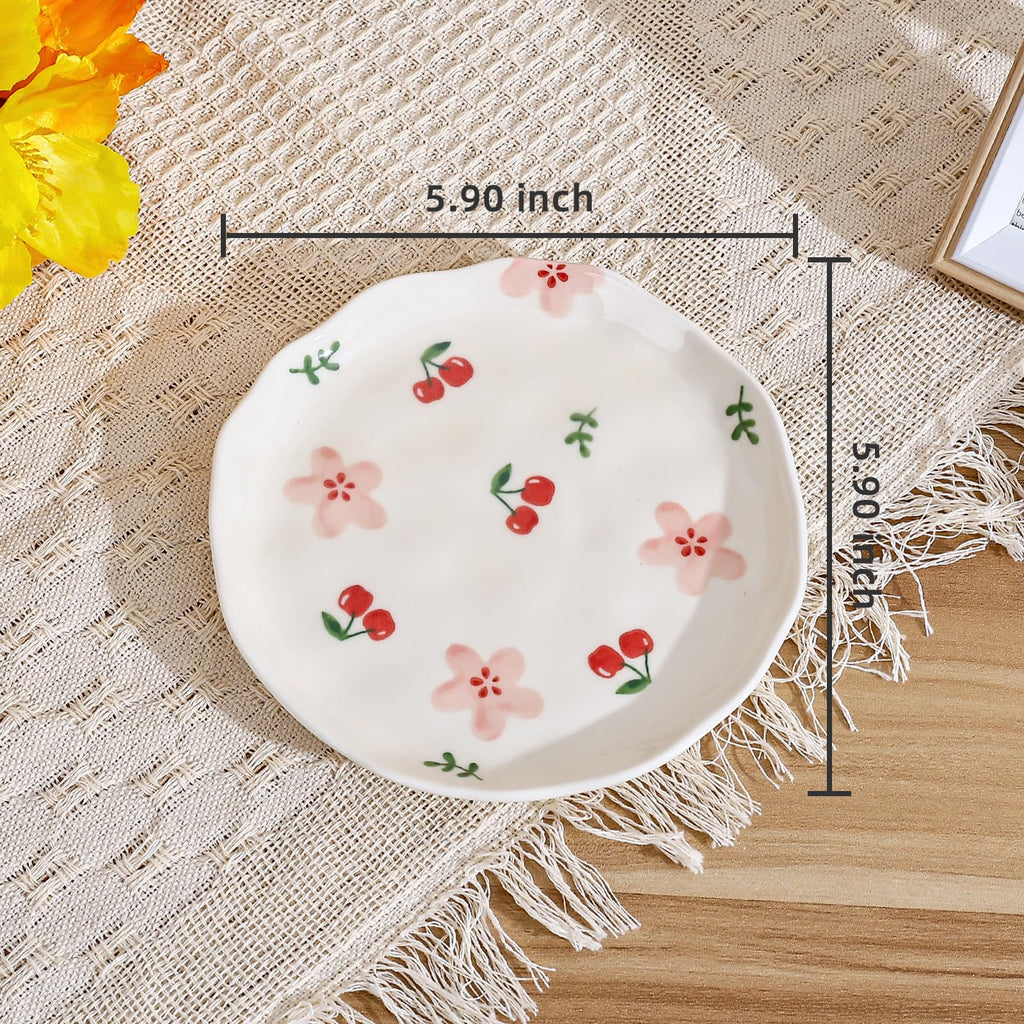 Ceramic Dessert Plates, Cute Creative Dinner Plates Design