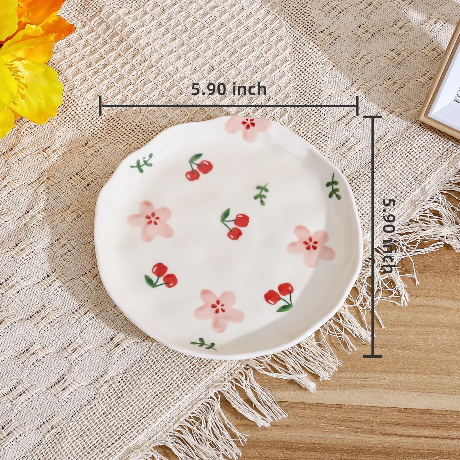 Ceramic Dessert Plates, Cute Creative Dinner Plates Design