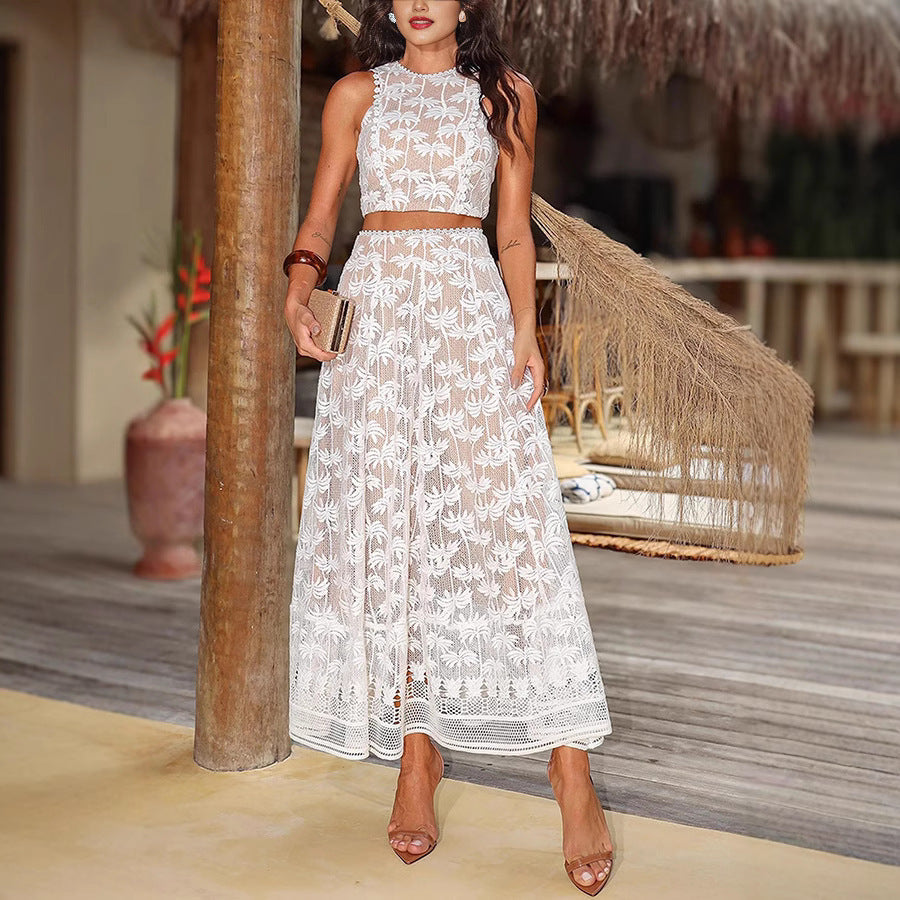 Women's Zipper Pocket Two Piece