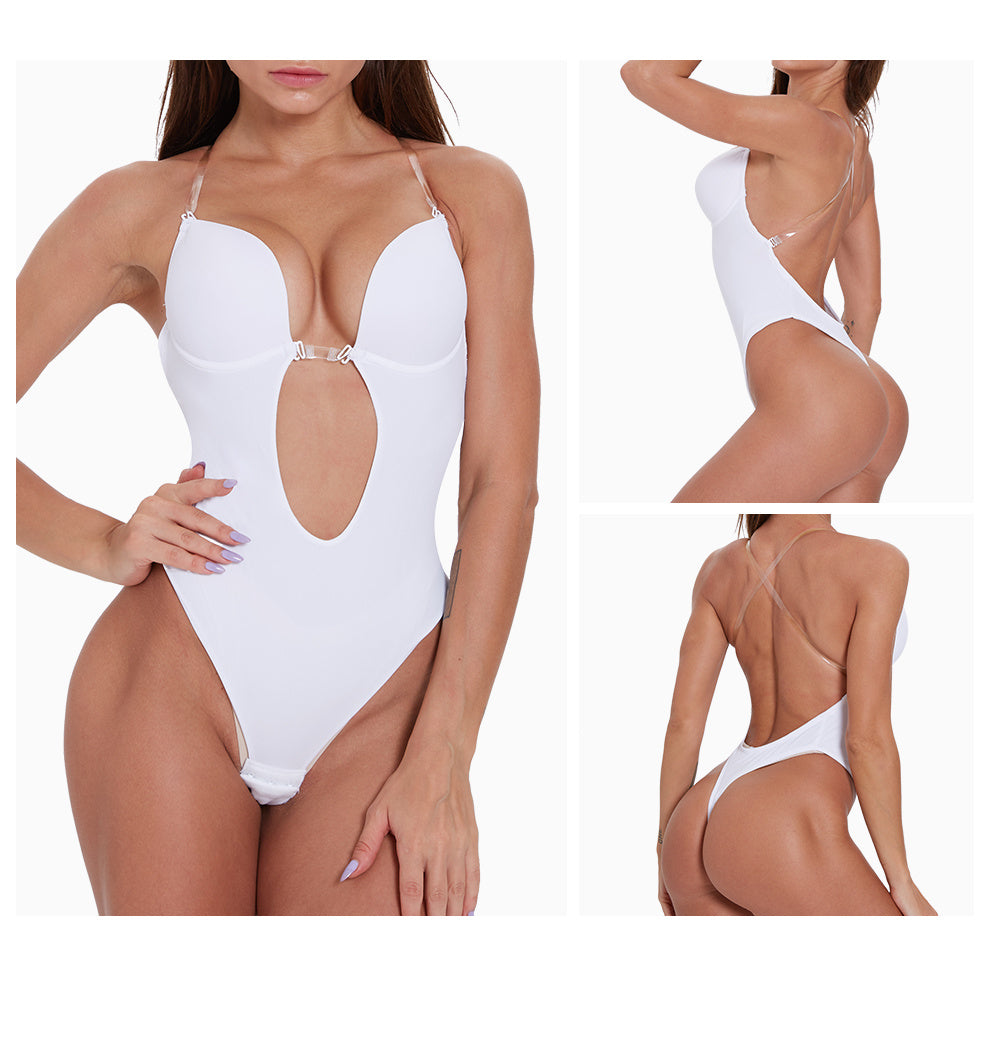 Women's Backless Body Shaper Suit