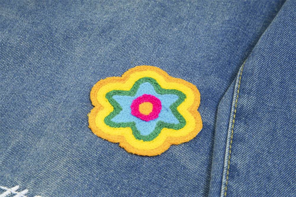 Washed Loose Wide-leg Jeans For Women