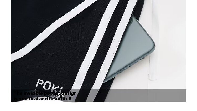 Women's Bow Bandage Sweatpants Straight Wide Leg Casual Sports Pants