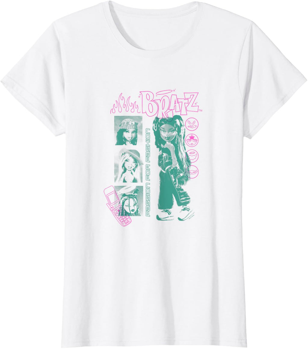 Bratz Passion For Fashion Bratz Panels T-Shirt