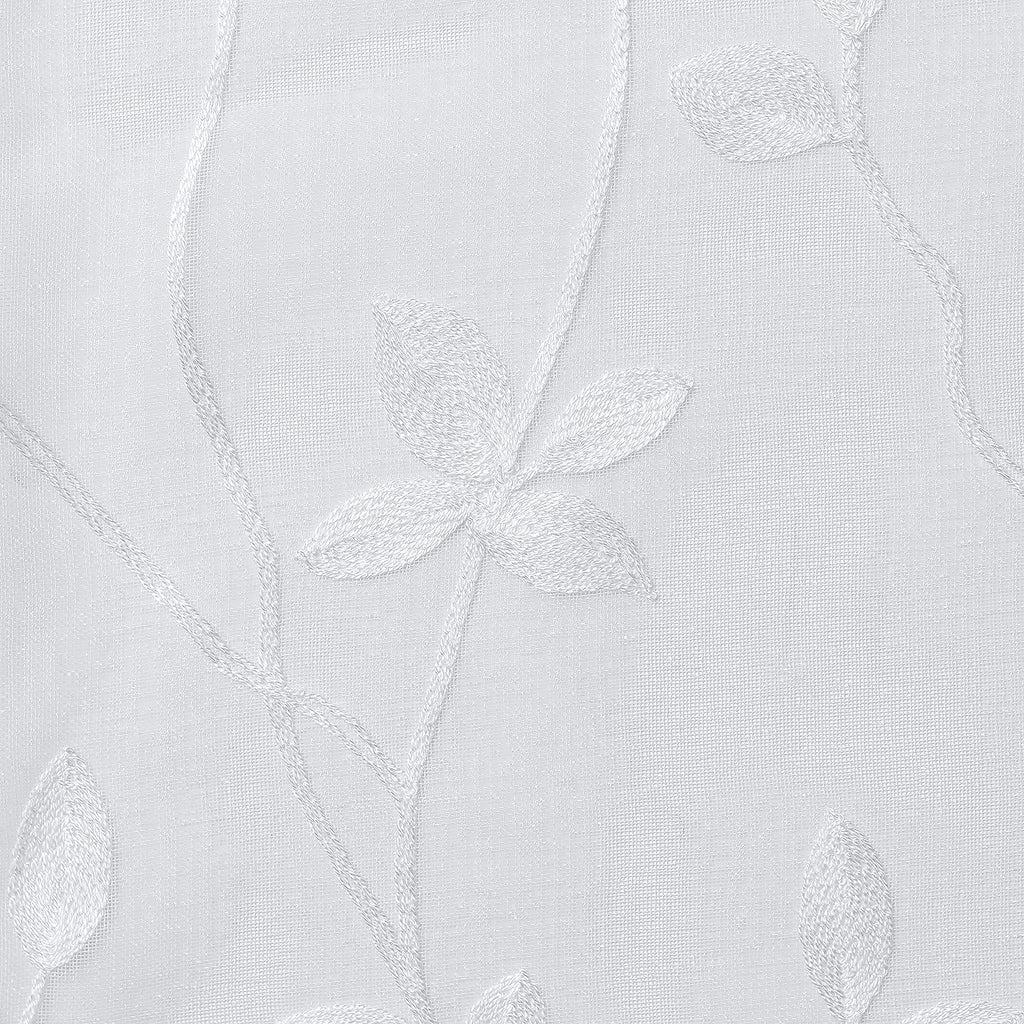 Embroidered Vine Curtains - Sheer Curtains