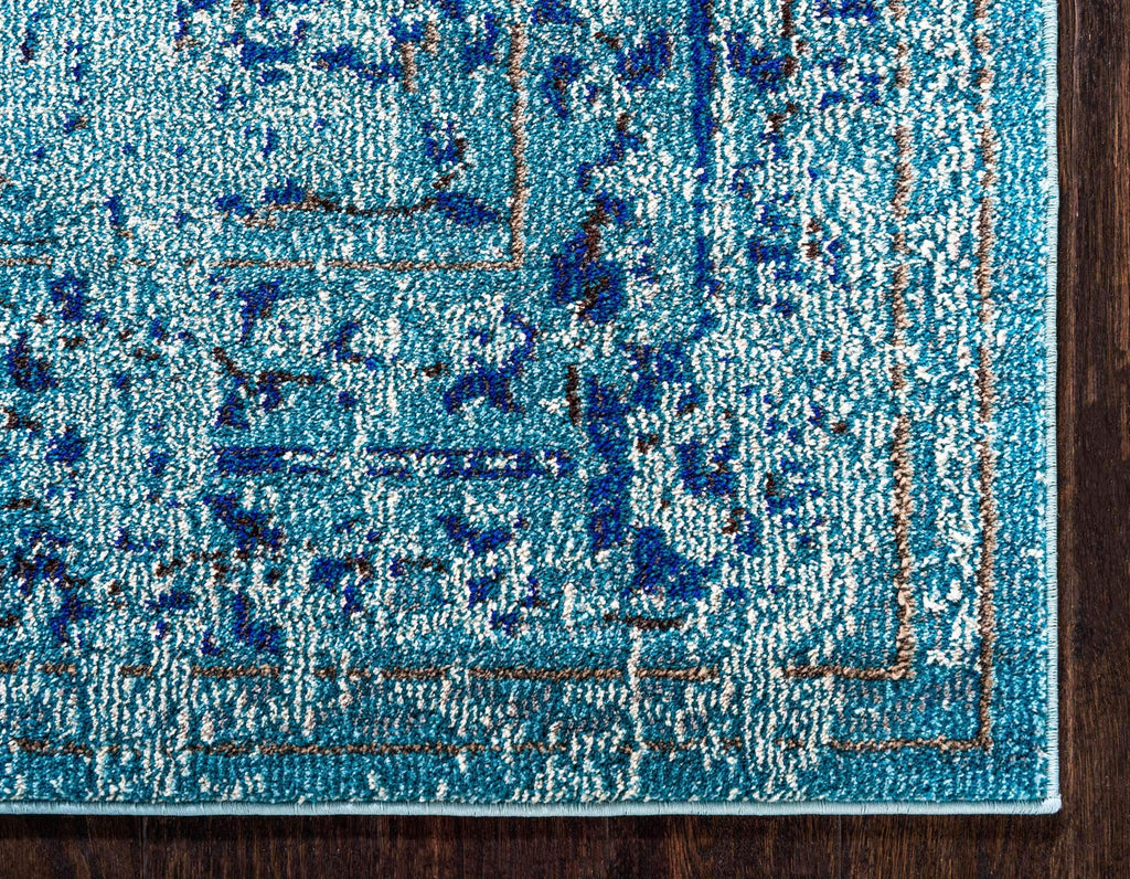 Vintage Botanical Traditional Runner Rug