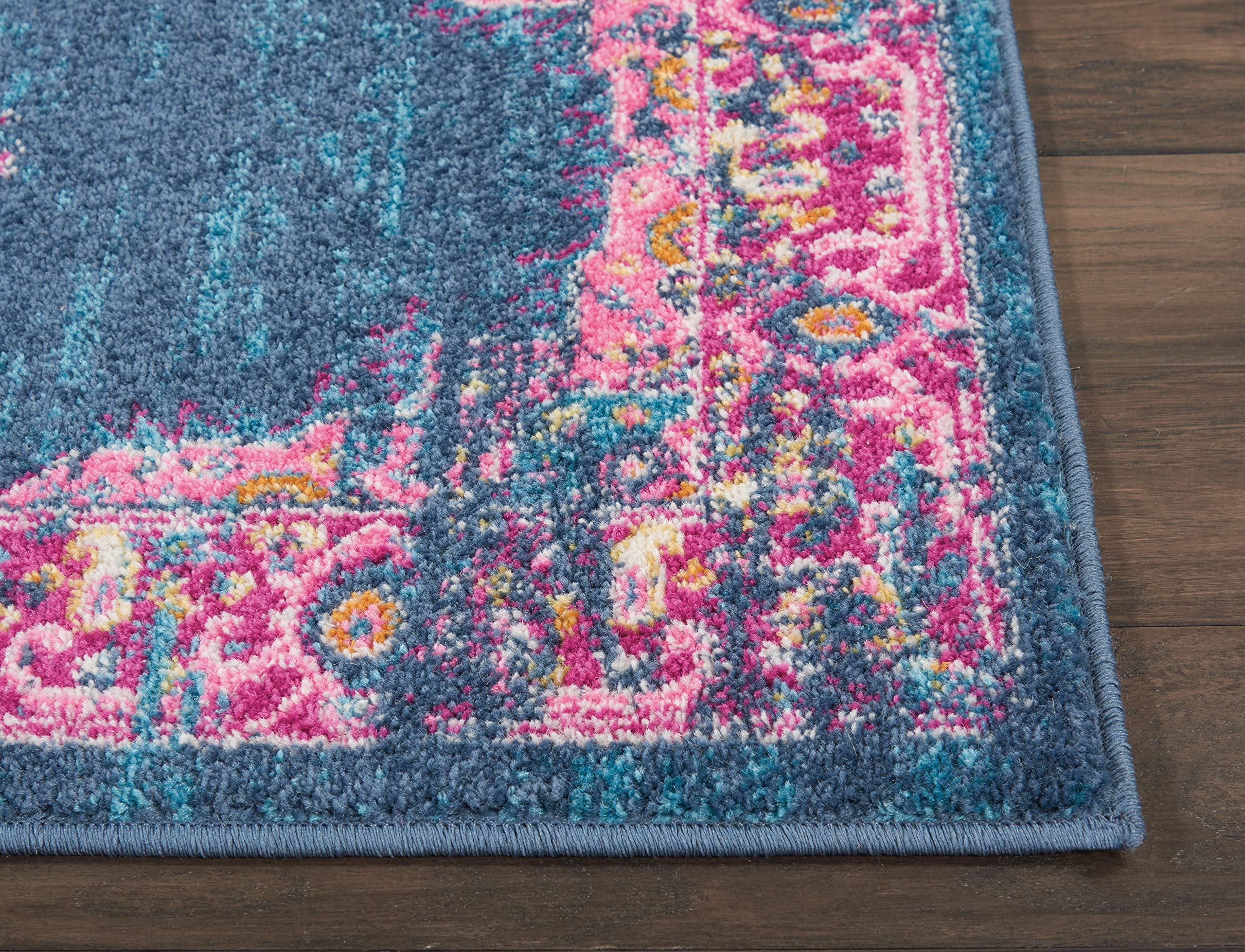 Traditional Boho Area Rug - Easy Cleaning, Non Shedding, Bed Room, Living Room, Hallway
